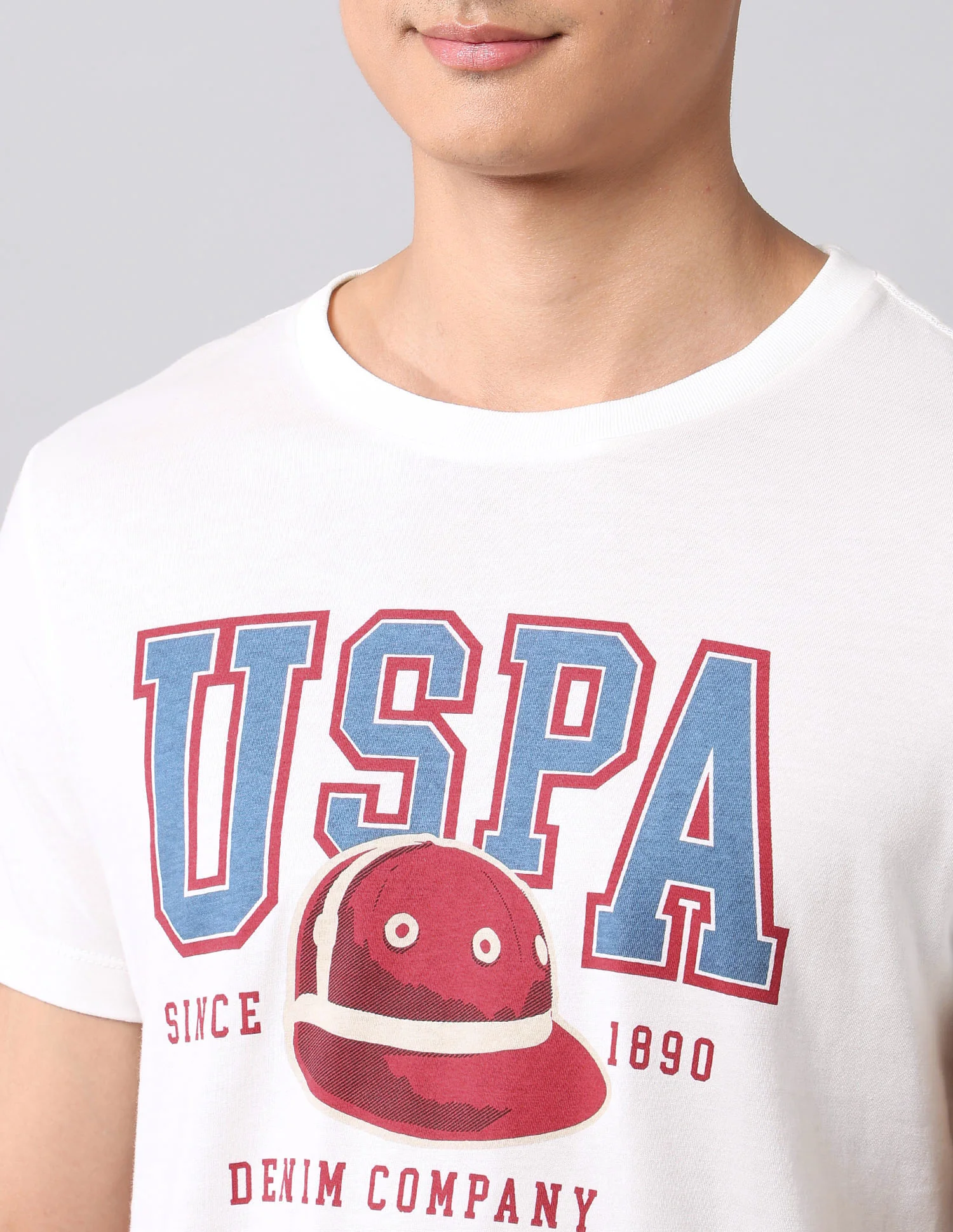 Brand Printed Muscle Fit T-Shirt - Image 7