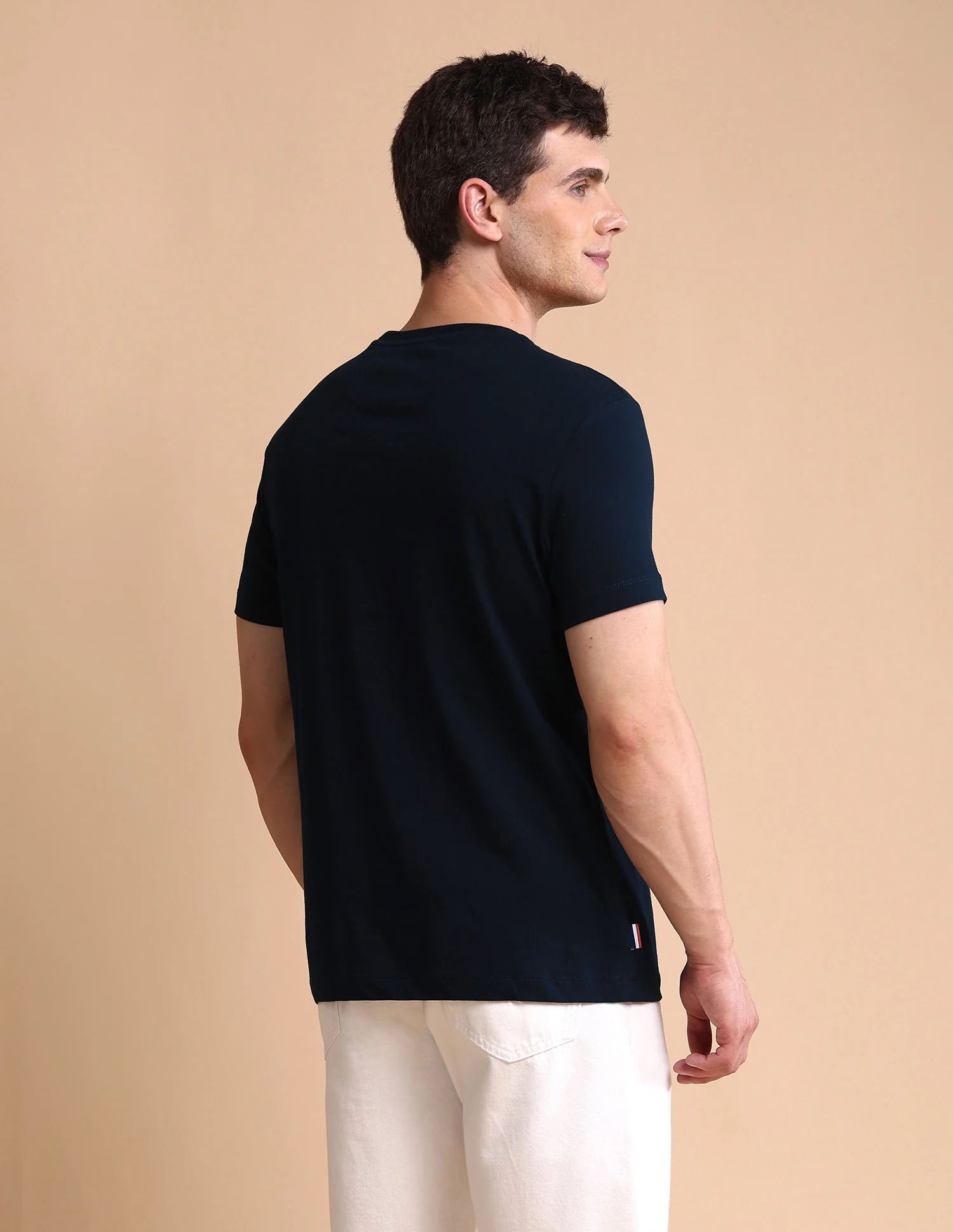 Brand Printed Muscle Fit T-Shirt - Image 5