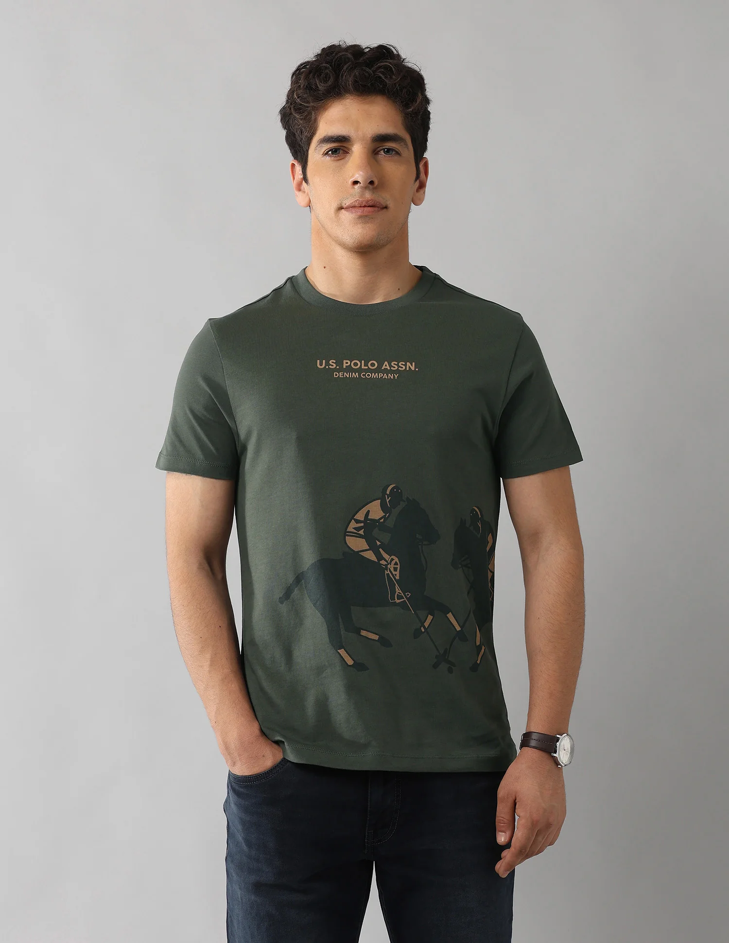 Brand Printed Outdoor T-Shirt