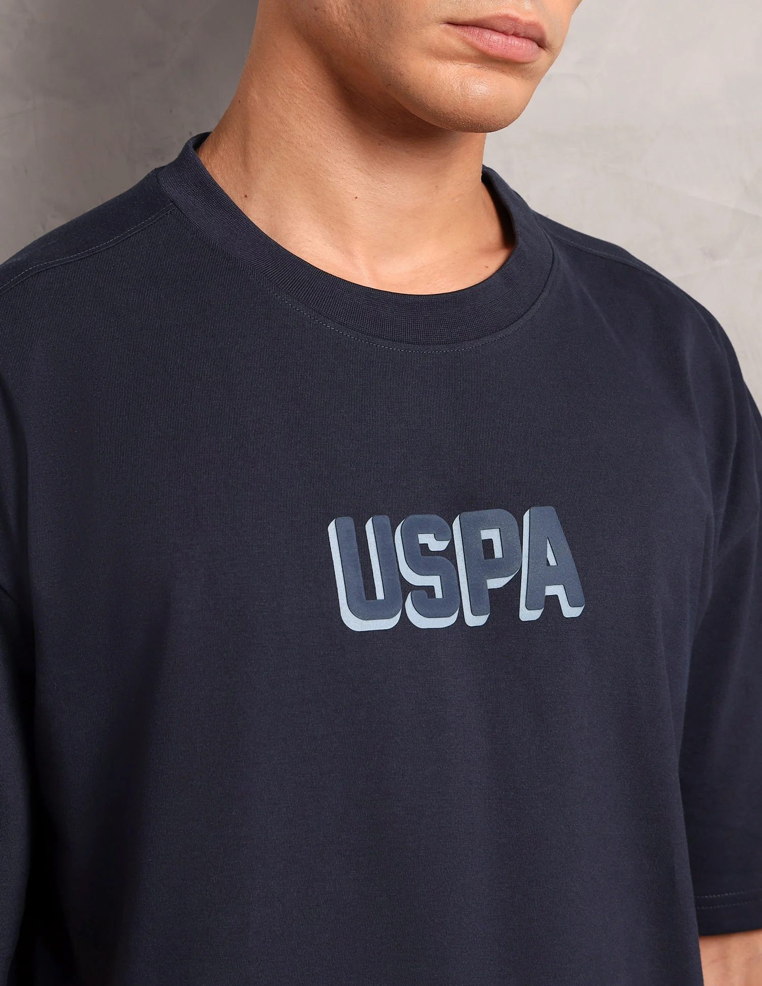 Brand Printed Oversized Fit OEE11 Lounge T-Shirt - Image 7