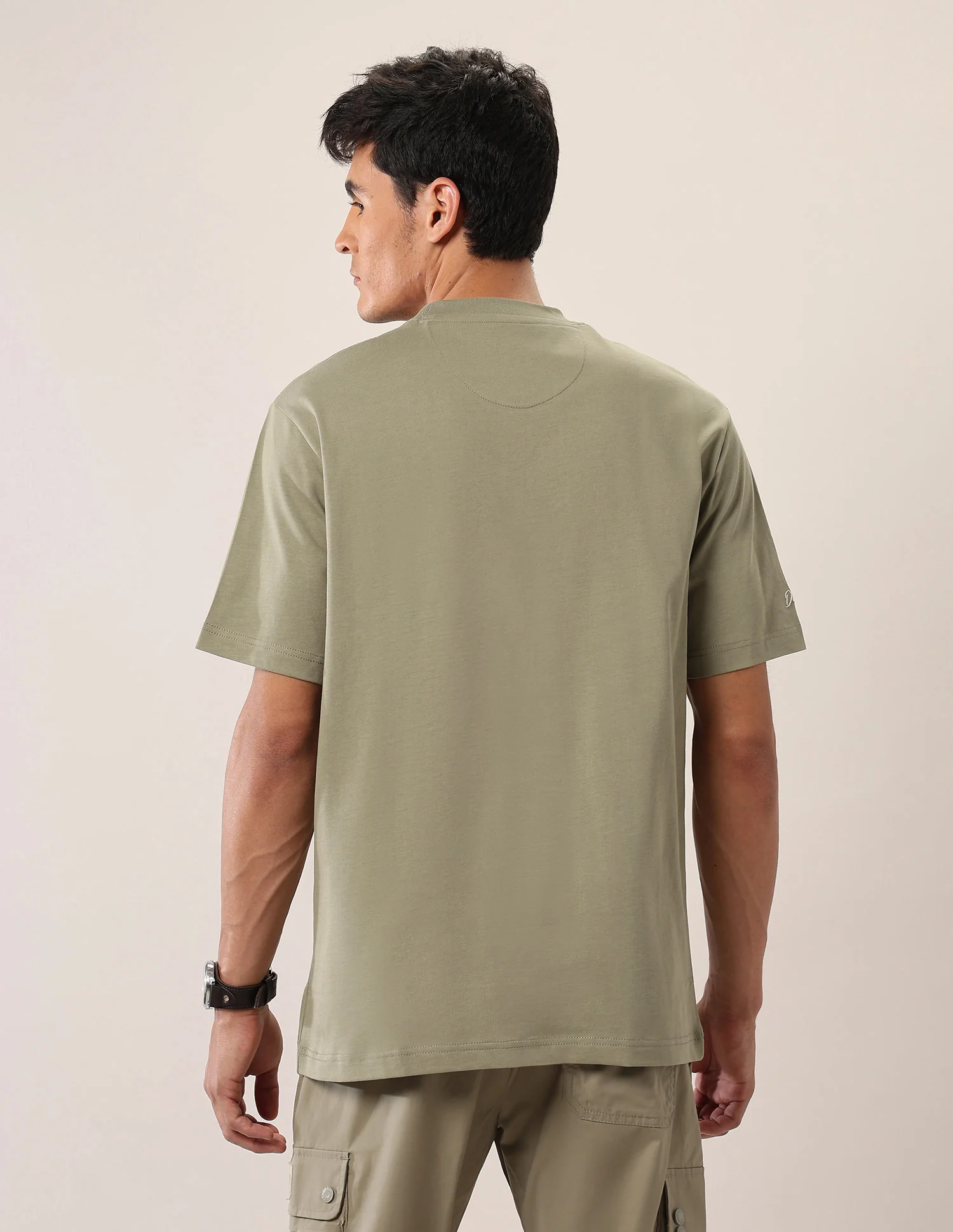 Brand Printed Oversized Fit T-Shirt - Image 5