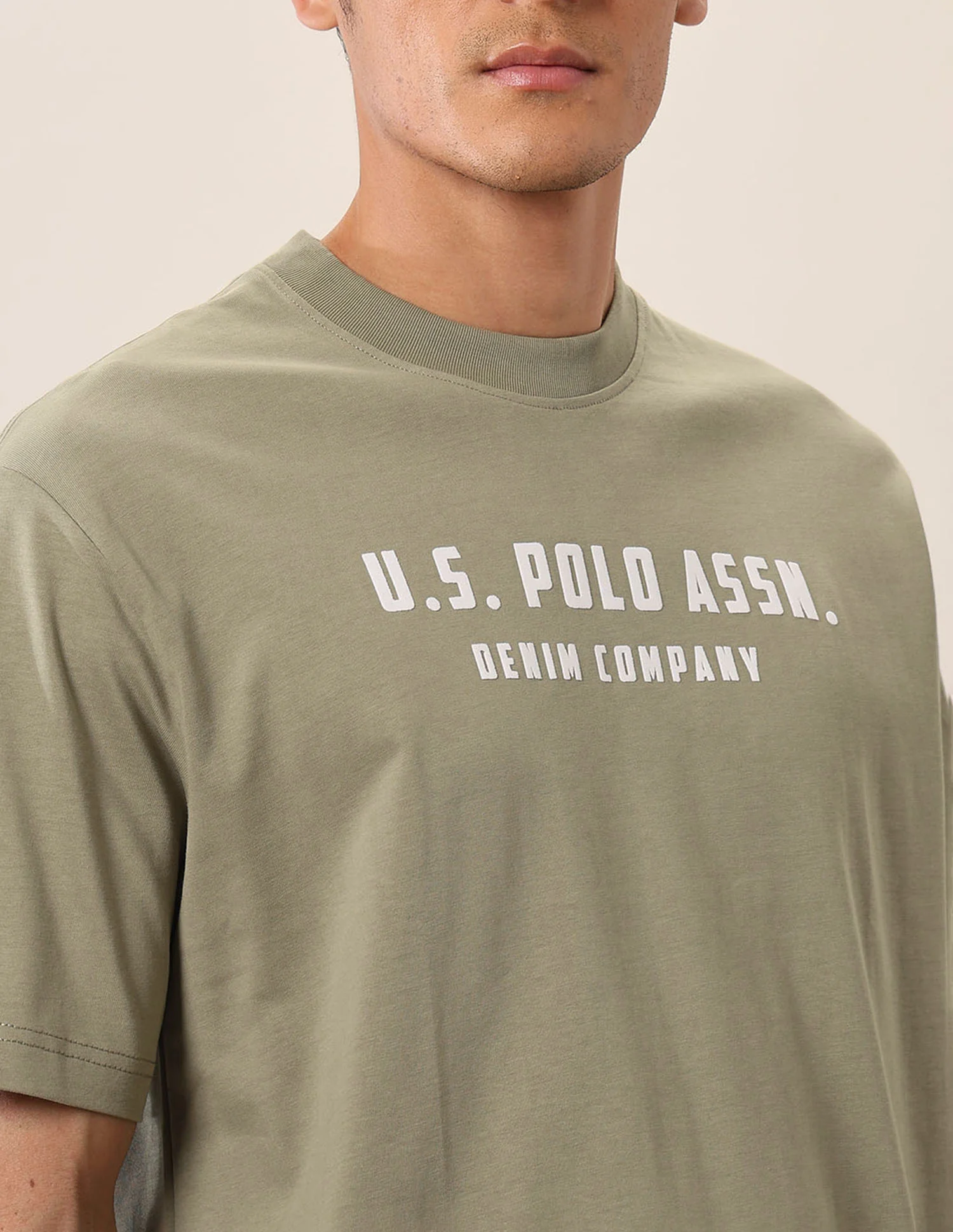 Brand Printed Oversized Fit T-Shirt - Image 7