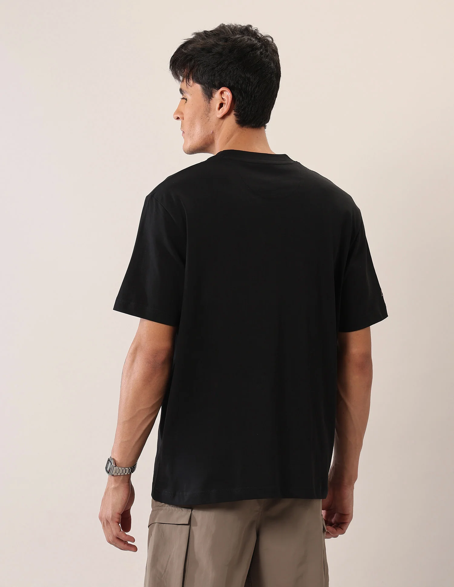 Brand Printed Oversized Fit T-Shirt - Image 5