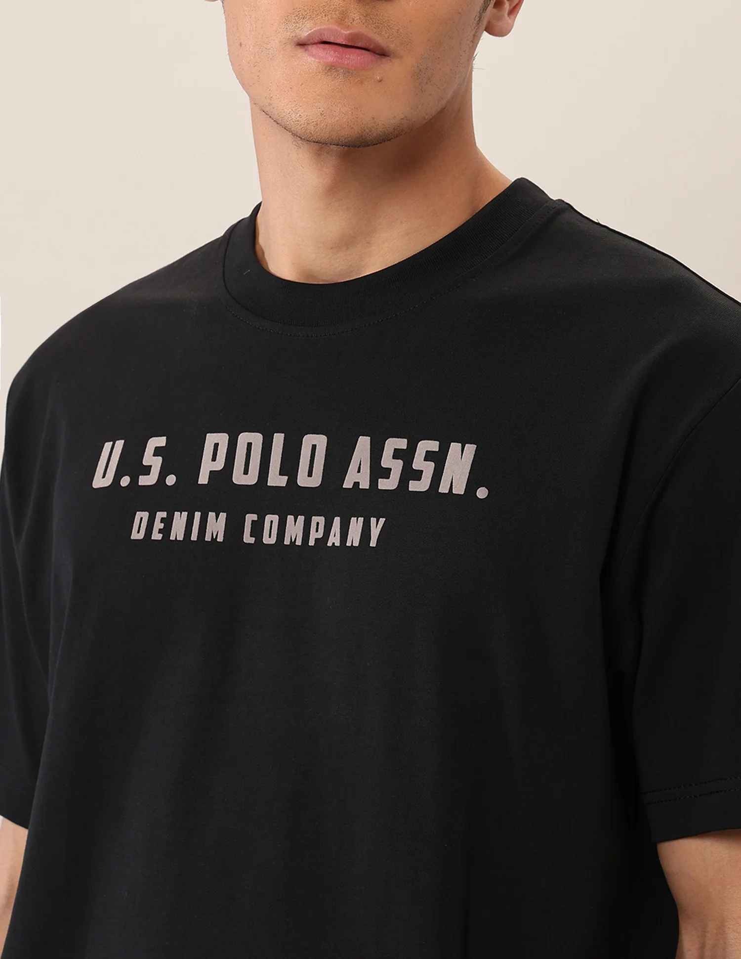 Brand Printed Oversized Fit T-Shirt - Image 7