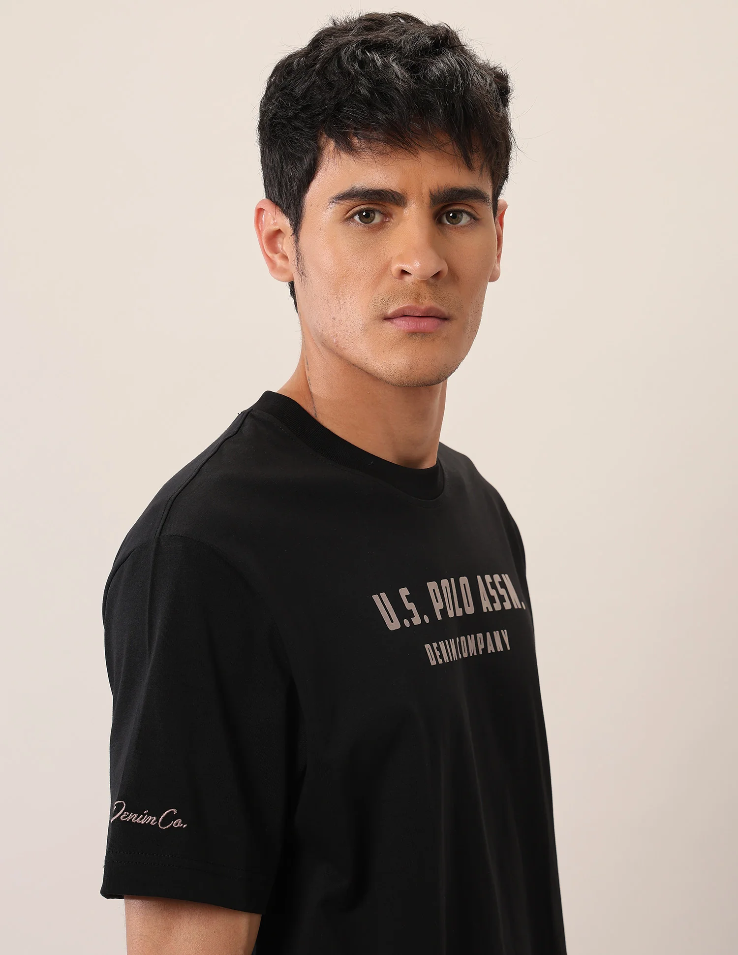Brand Printed Oversized Fit T-Shirt - Image 8