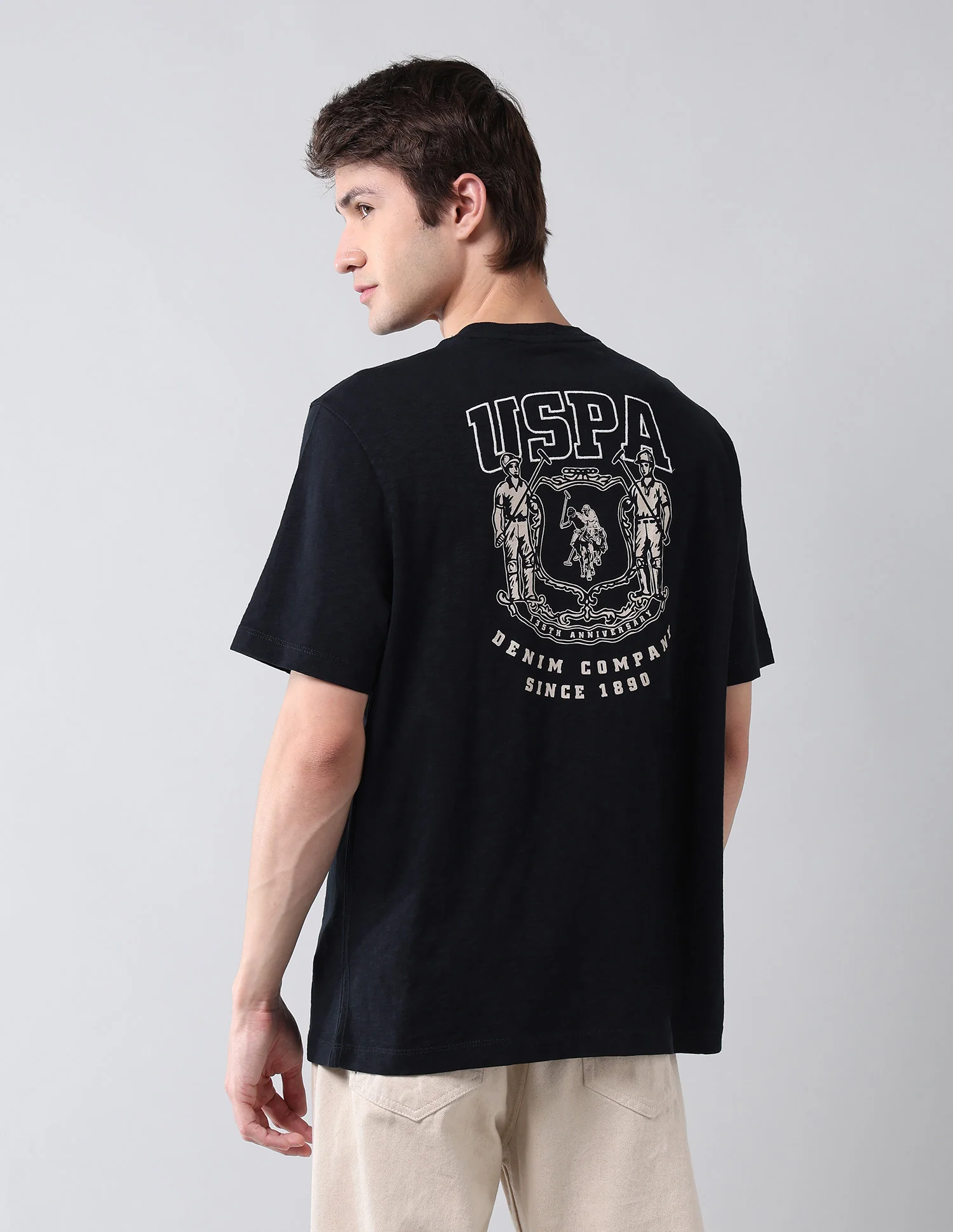 Brand Printed Pure Cotton Americana T-Shirt - Image 5