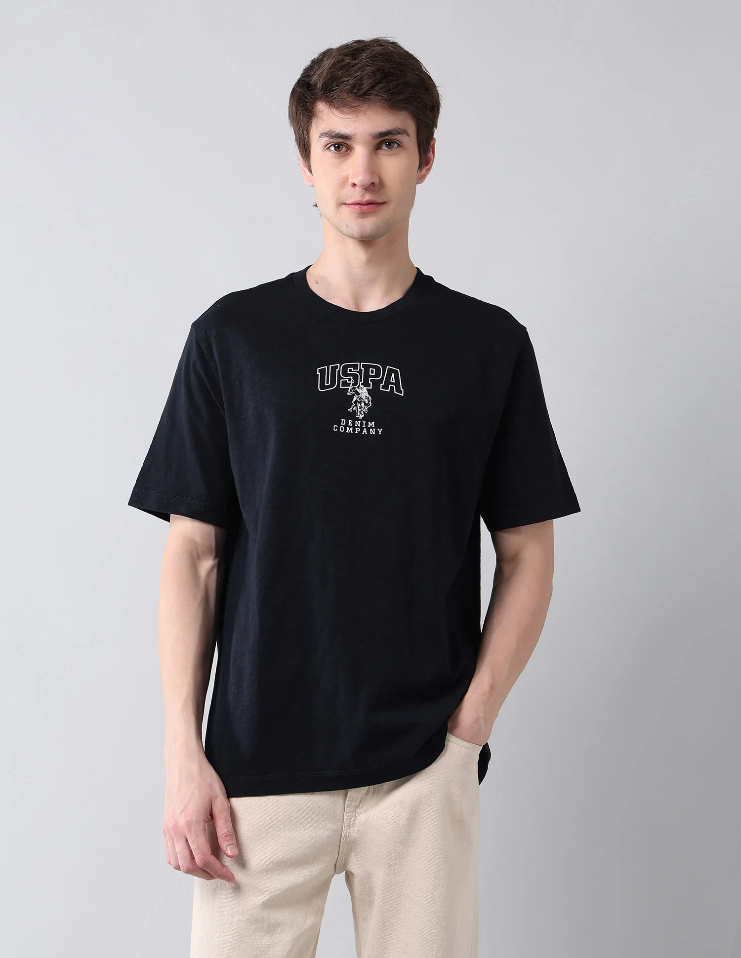 Brand Printed Pure Cotton Americana T-Shirt - Image 6