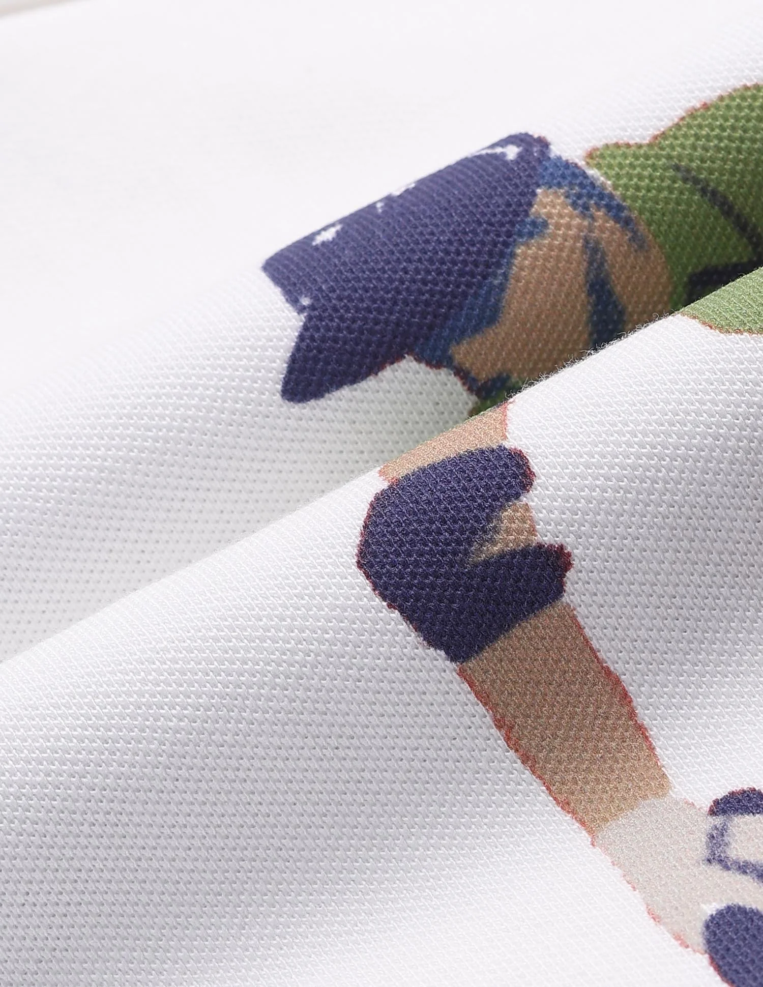 Brand Printed Pure Cotton Polo Shirt - Image 2