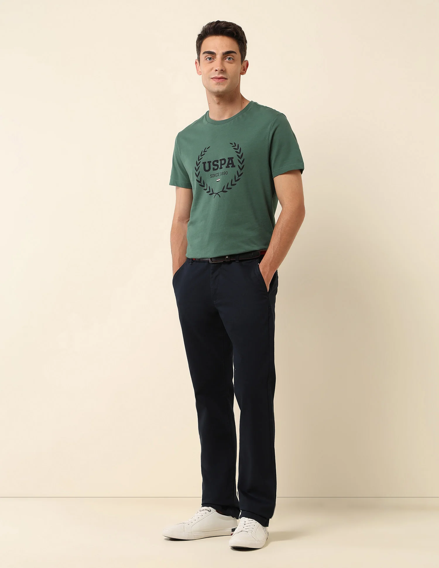 Brand Printed Pure Cotton T-Shirt - Image 3