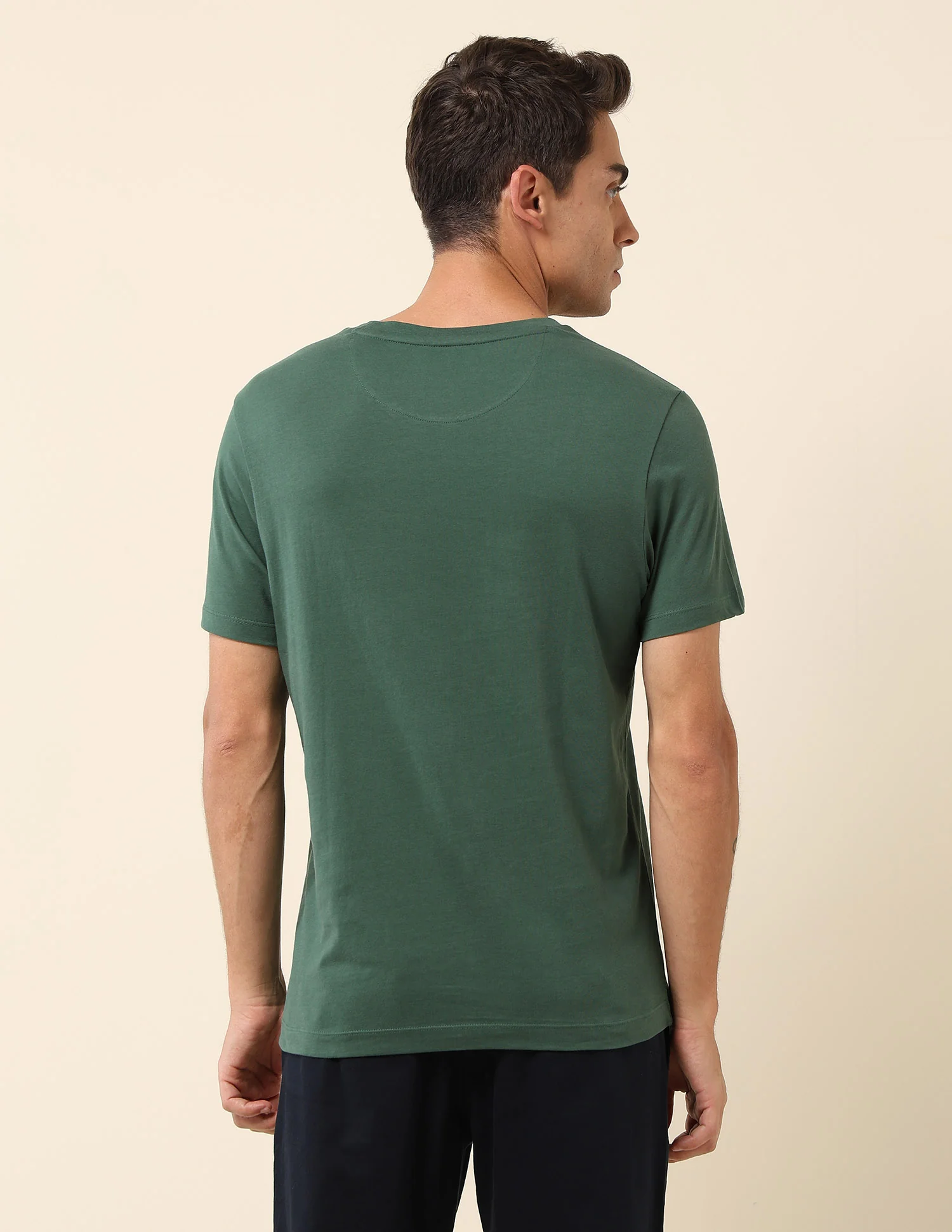 Brand Printed Pure Cotton T-Shirt - Image 5