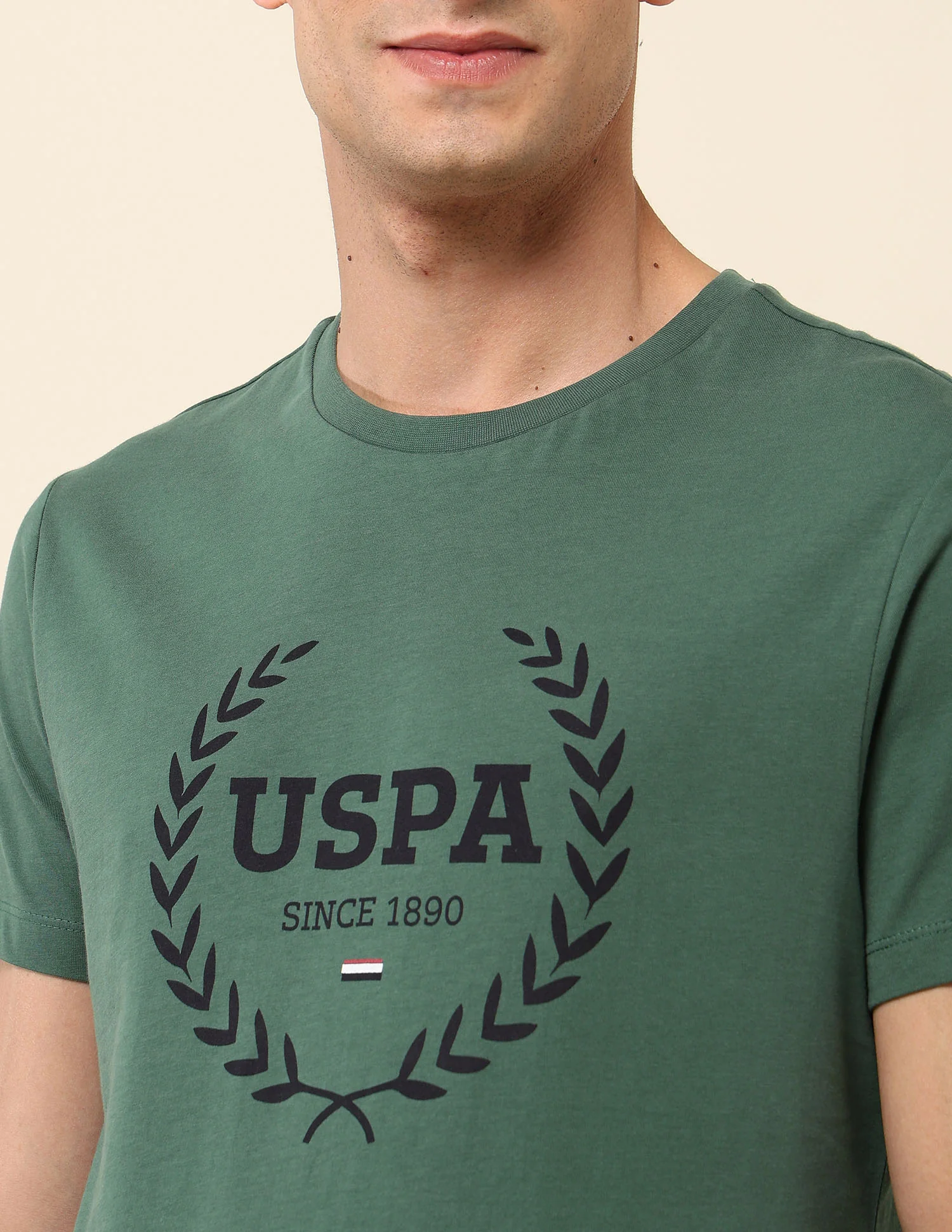 Brand Printed Pure Cotton T-Shirt - Image 7