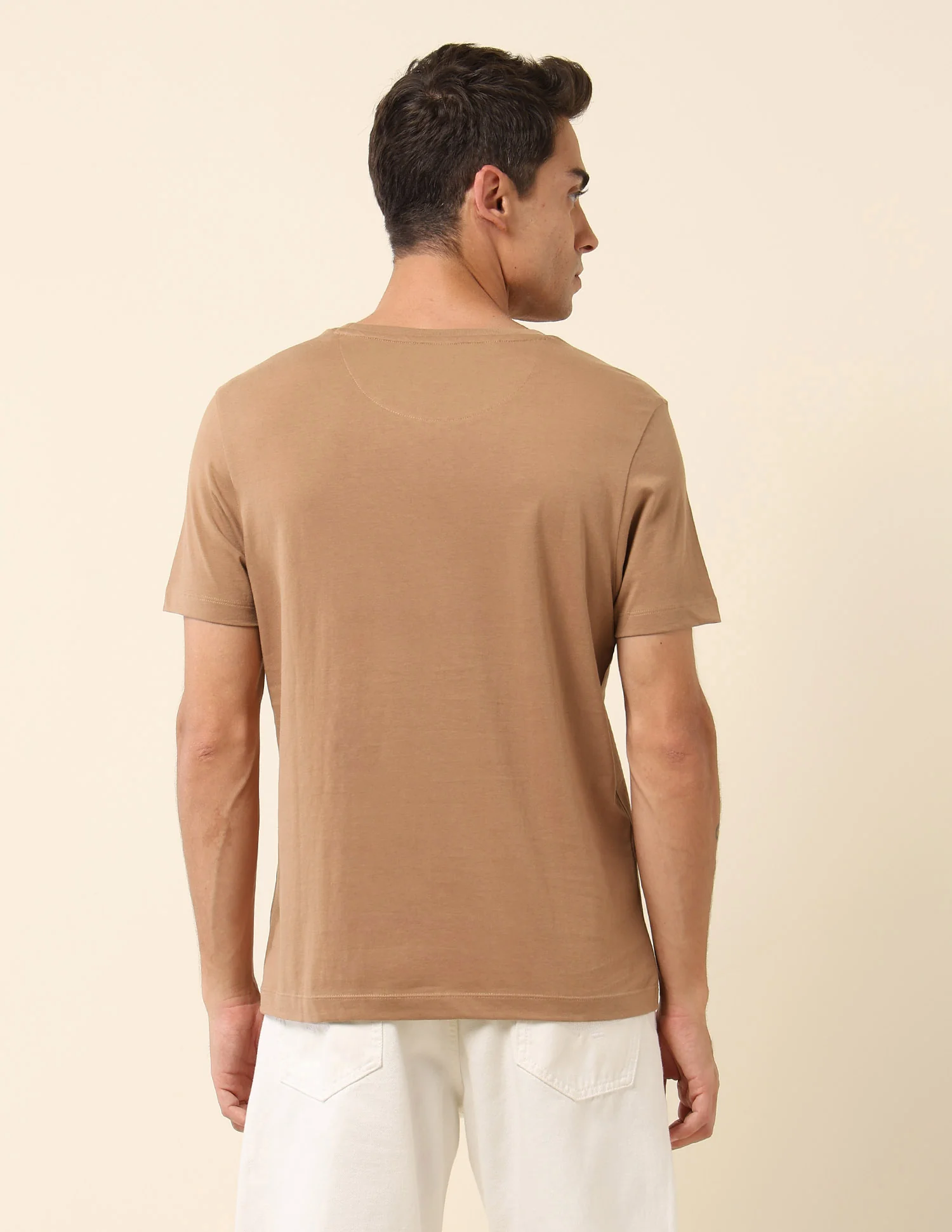 Brand Printed Pure Cotton T-Shirt - Image 5
