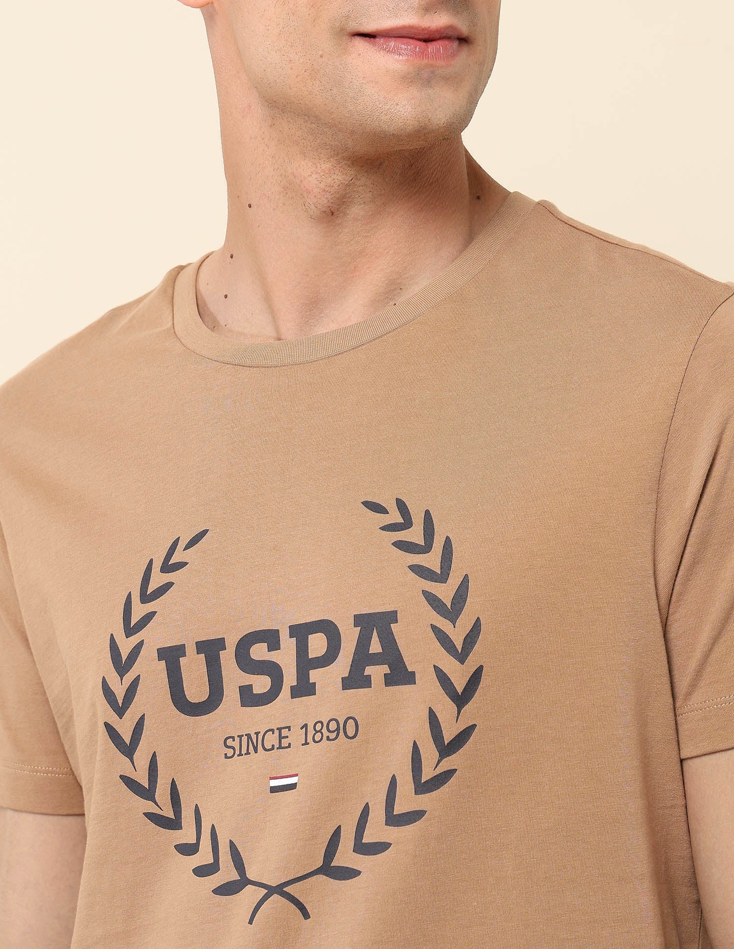 Brand Printed Pure Cotton T-Shirt - Image 7