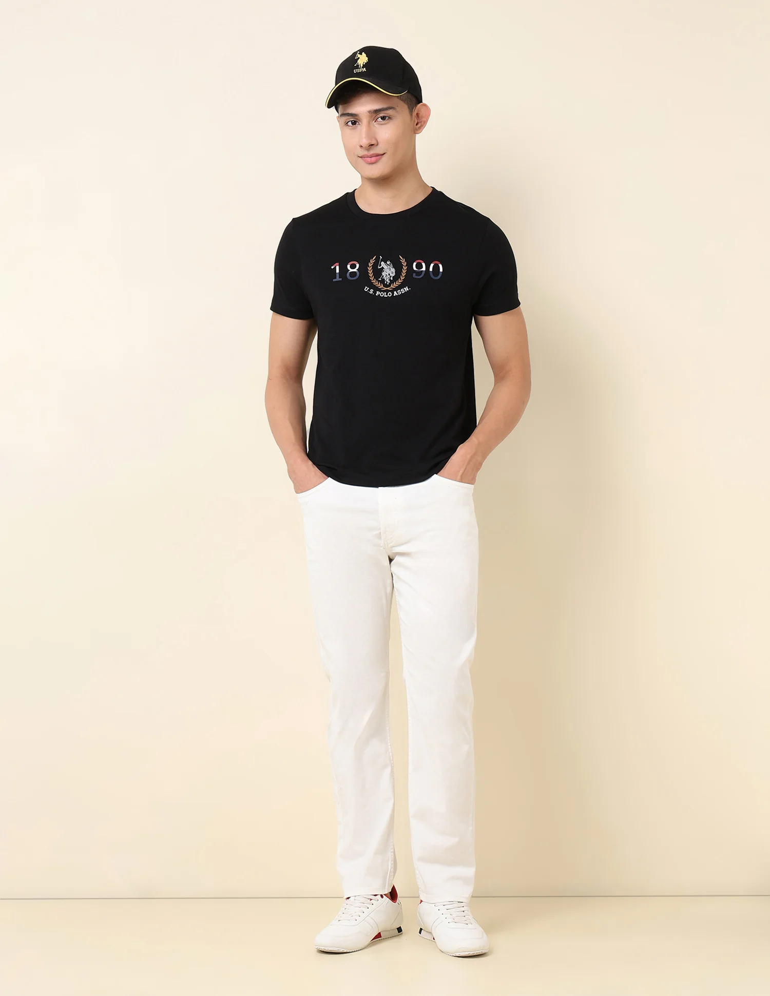 Brand Printed Pure Cotton T-Shirt - Image 3