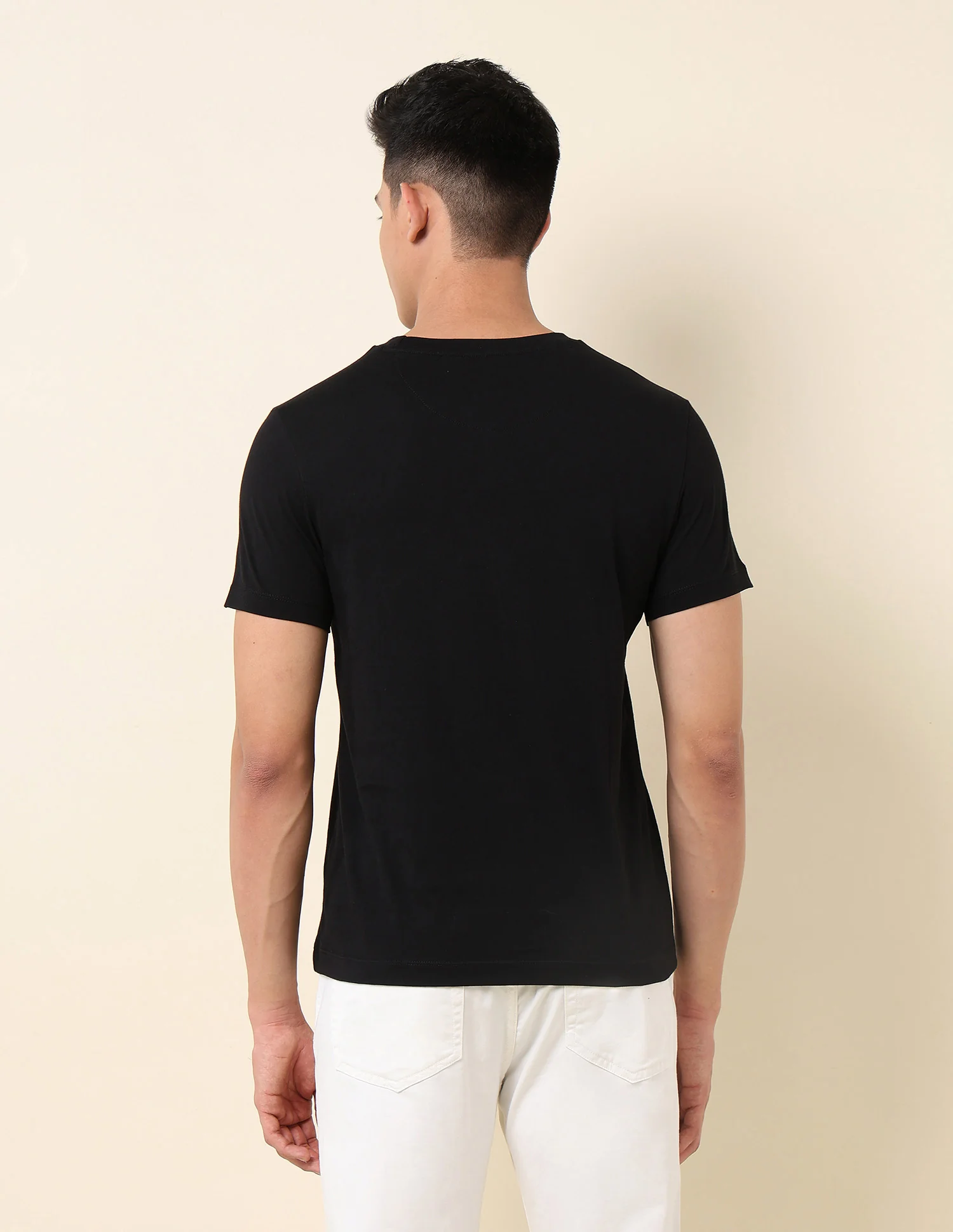Brand Printed Pure Cotton T-Shirt - Image 5