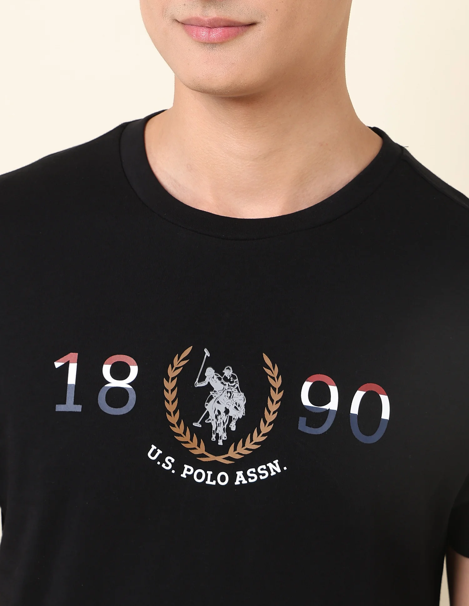 Brand Printed Pure Cotton T-Shirt - Image 7