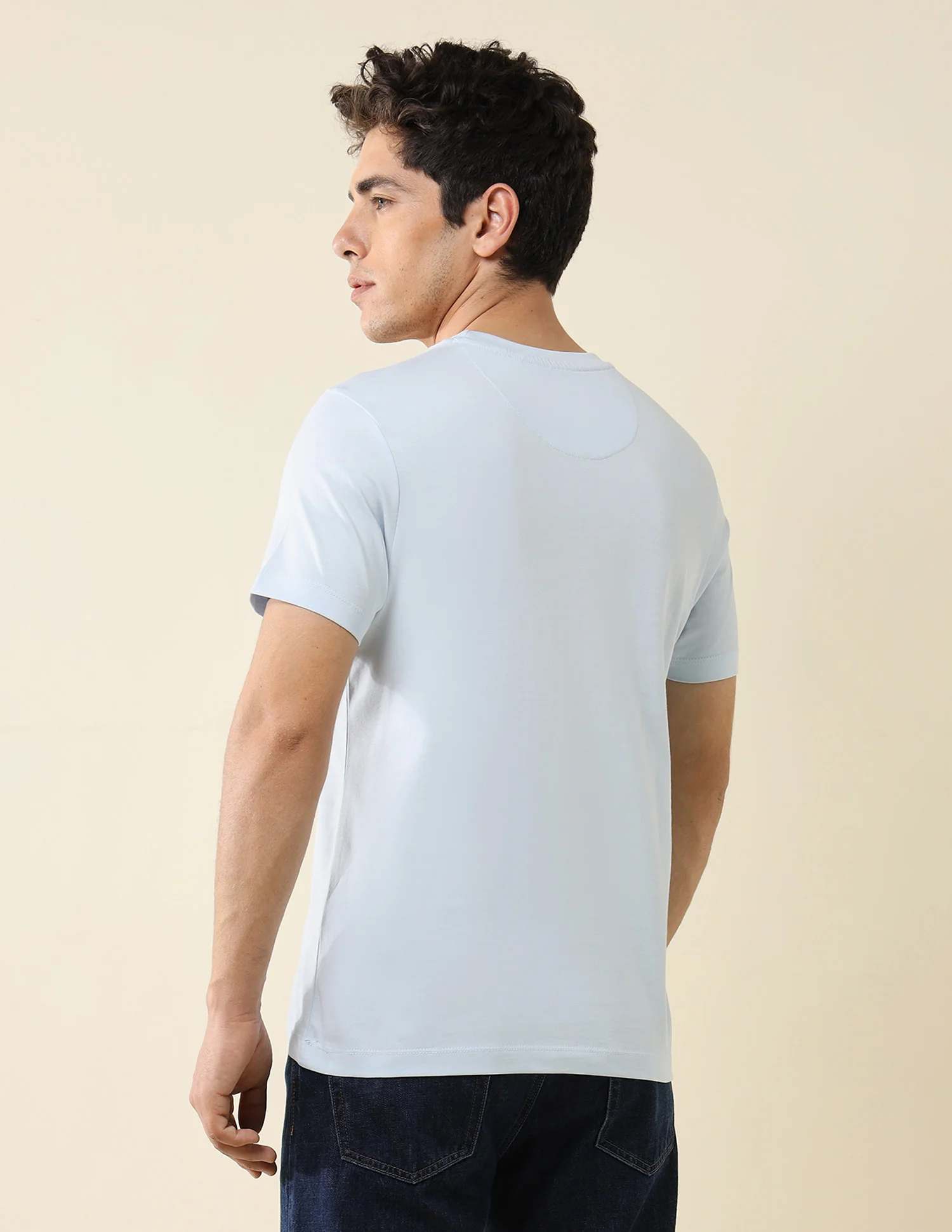 Brand Printed Pure Cotton T-Shirt - Image 5