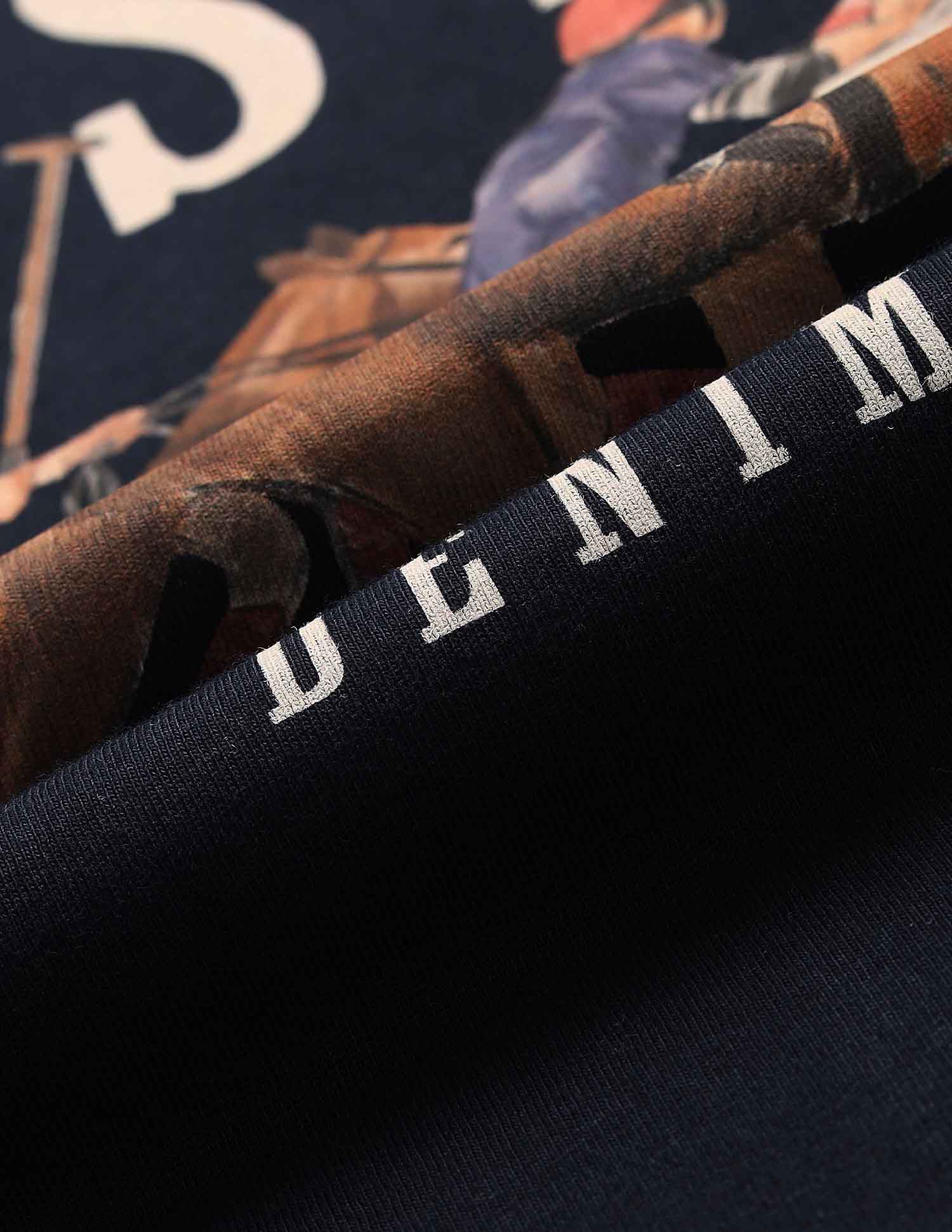 Brand Printed Pure Cotton T-Shirt - Image 2