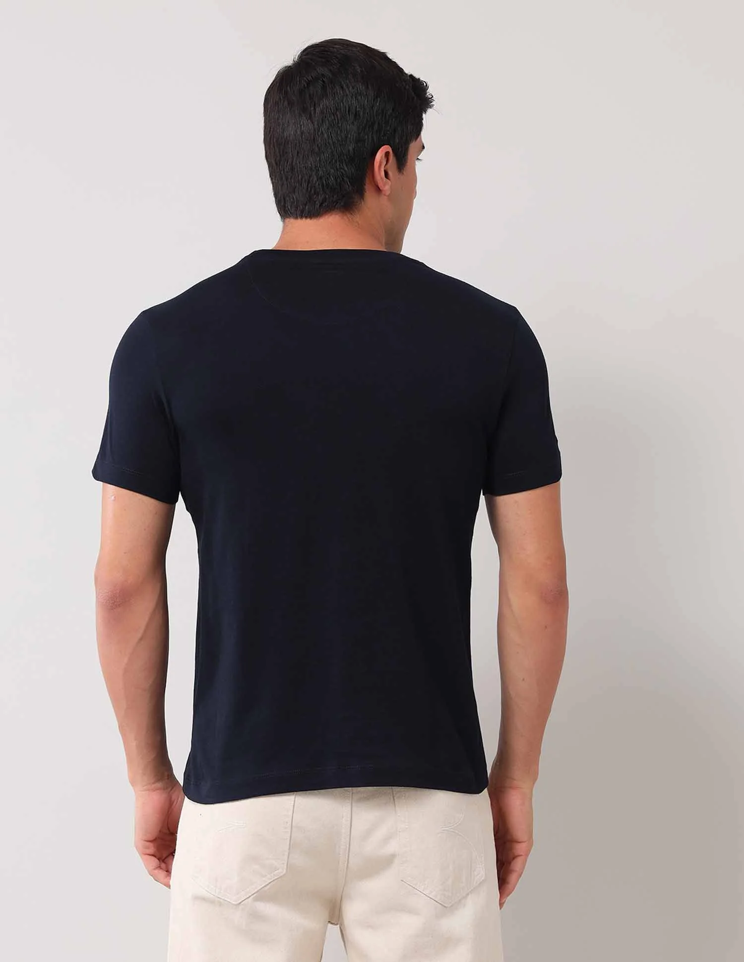 Brand Printed Pure Cotton T-Shirt - Image 5