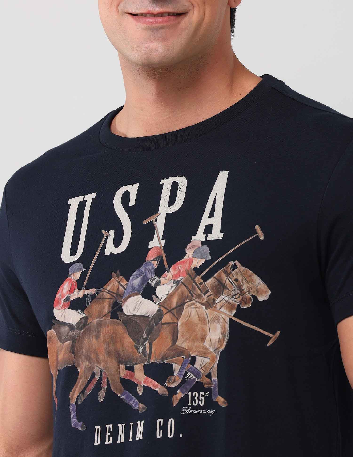 Brand Printed Pure Cotton T-Shirt - Image 7