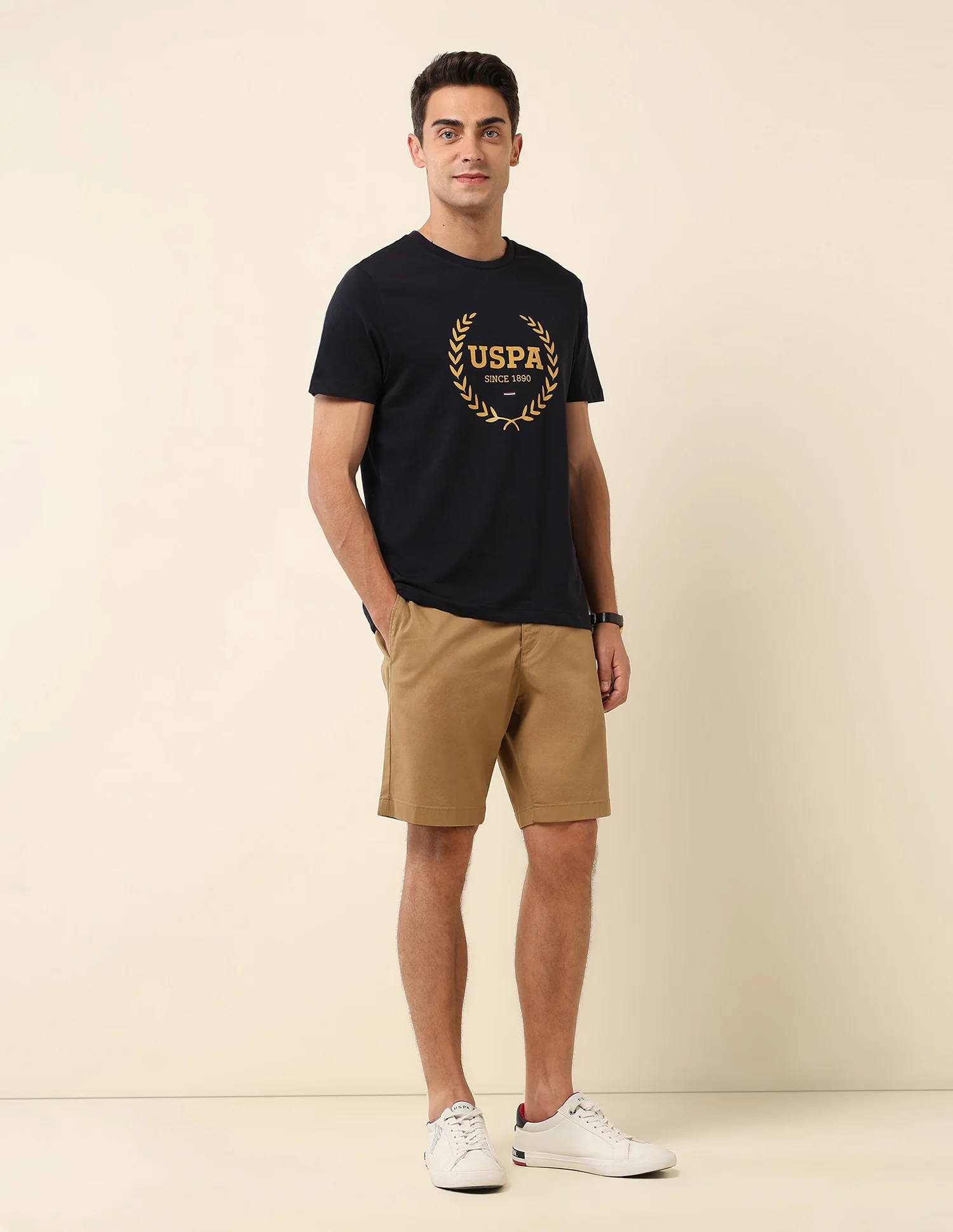 Brand Printed Pure Cotton T-Shirt - Image 3