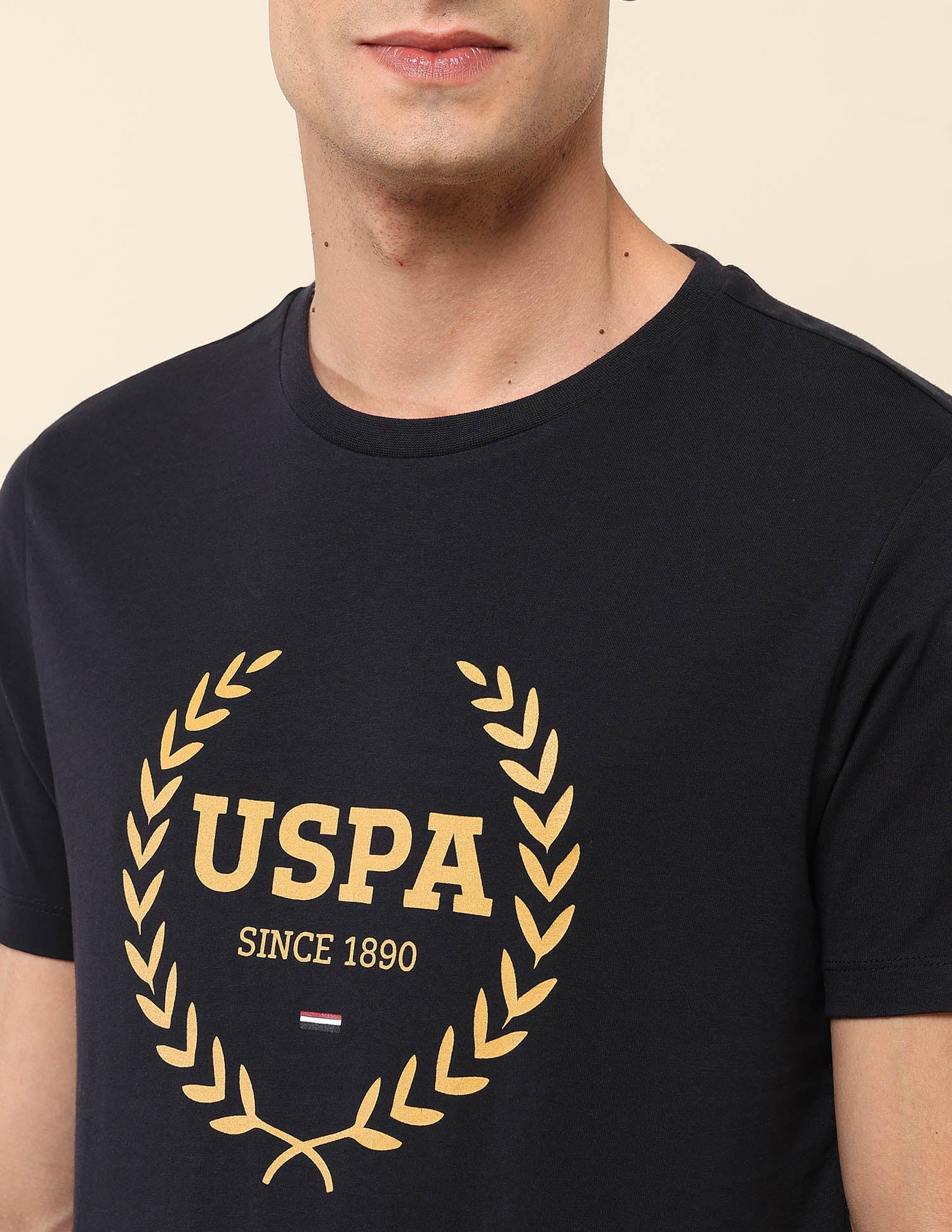 Brand Printed Pure Cotton T-Shirt - Image 7