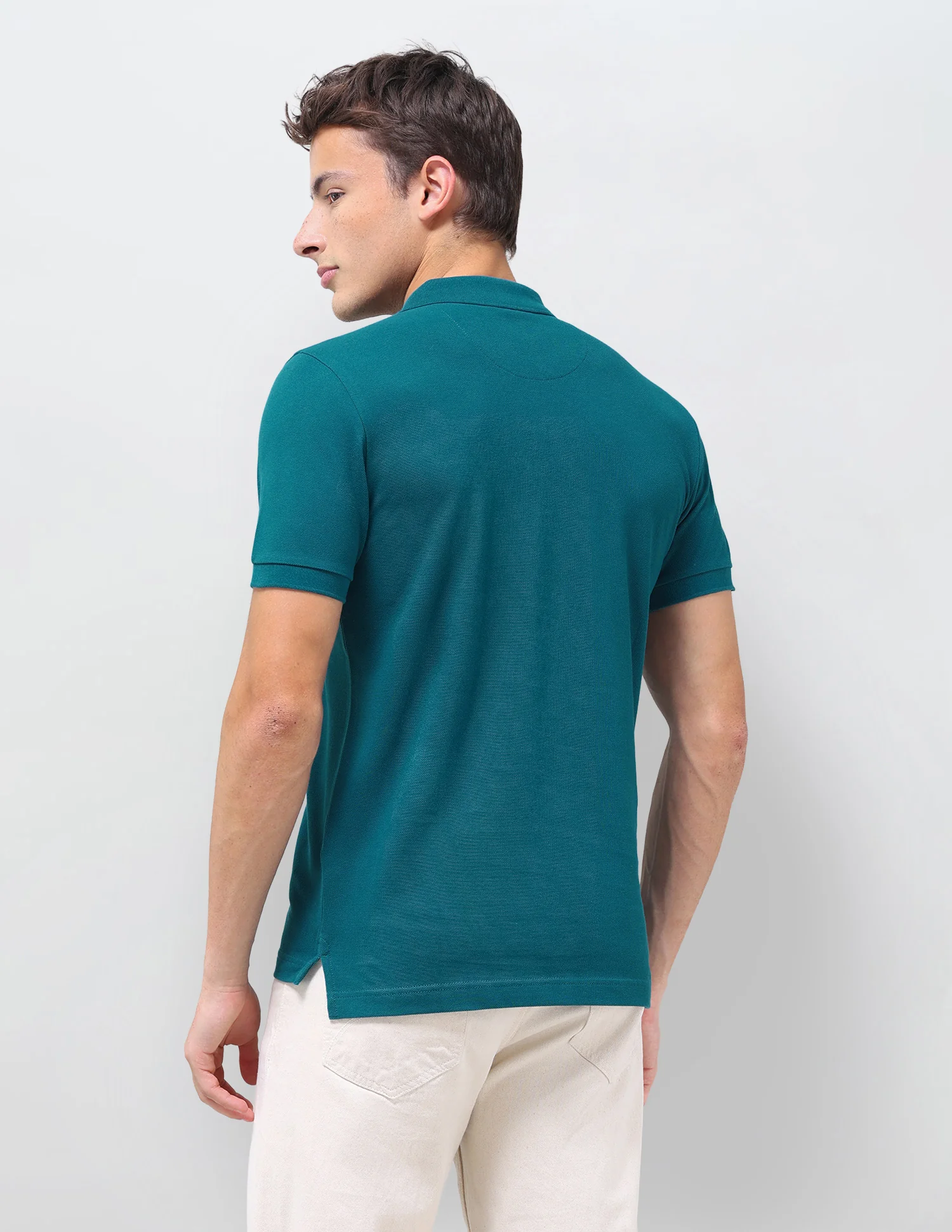 Brand Printed Regular Fit Polo Shirt - Image 5