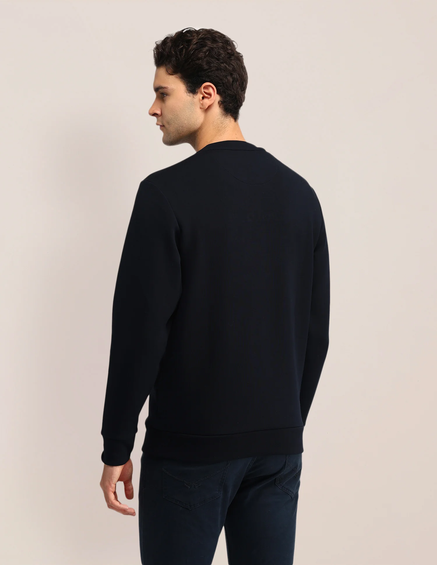 Brand Printed Regular Fit Sweatshirt - Image 5