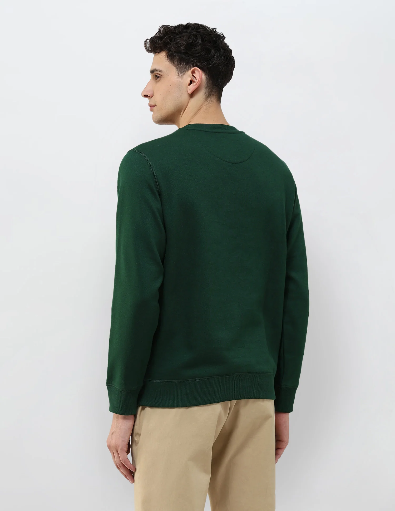 Brand Printed Regular Fit Sweatshirt - Image 5