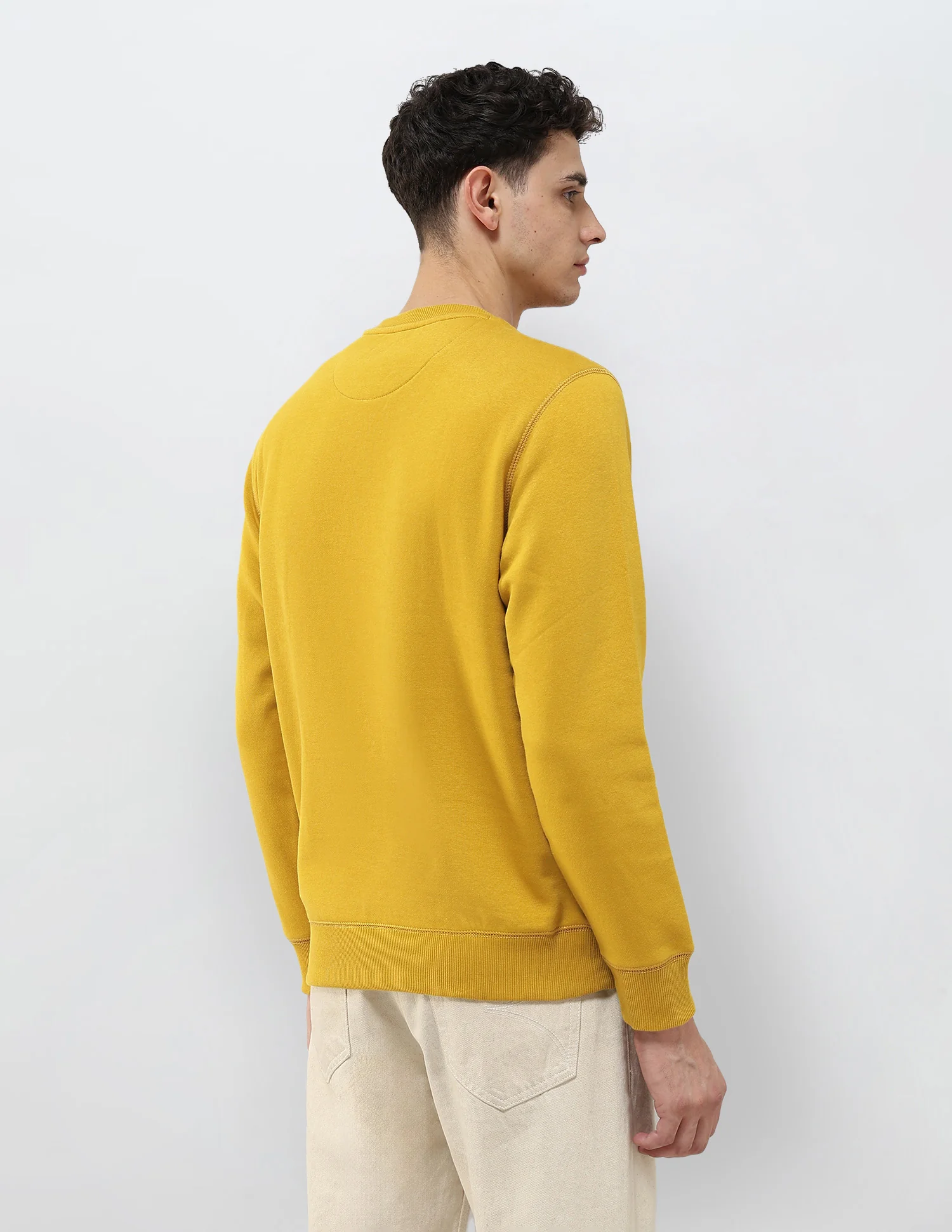 Brand Printed Regular Fit Sweatshirt - Image 5