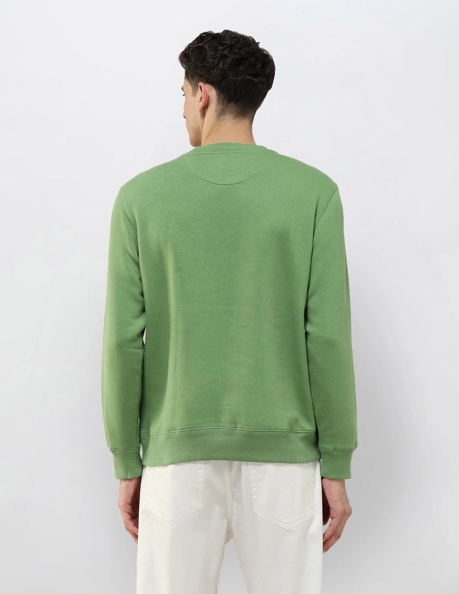 Brand Printed Regular Fit Sweatshirt - Image 5