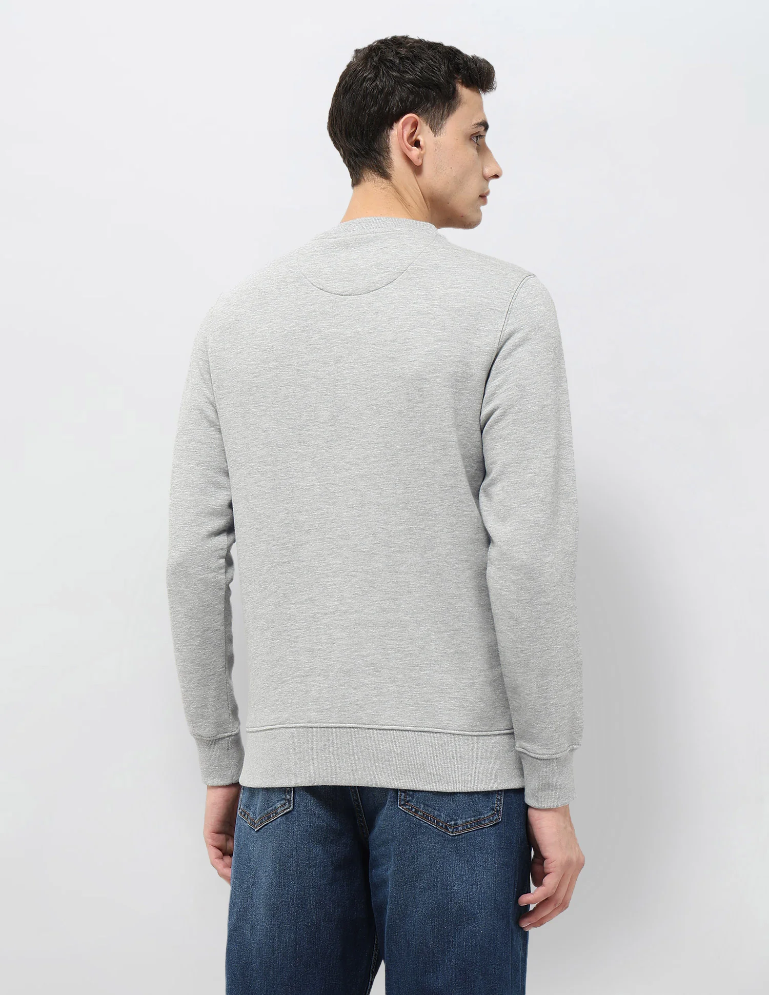 Brand Printed Regular Fit Sweatshirt - Image 5