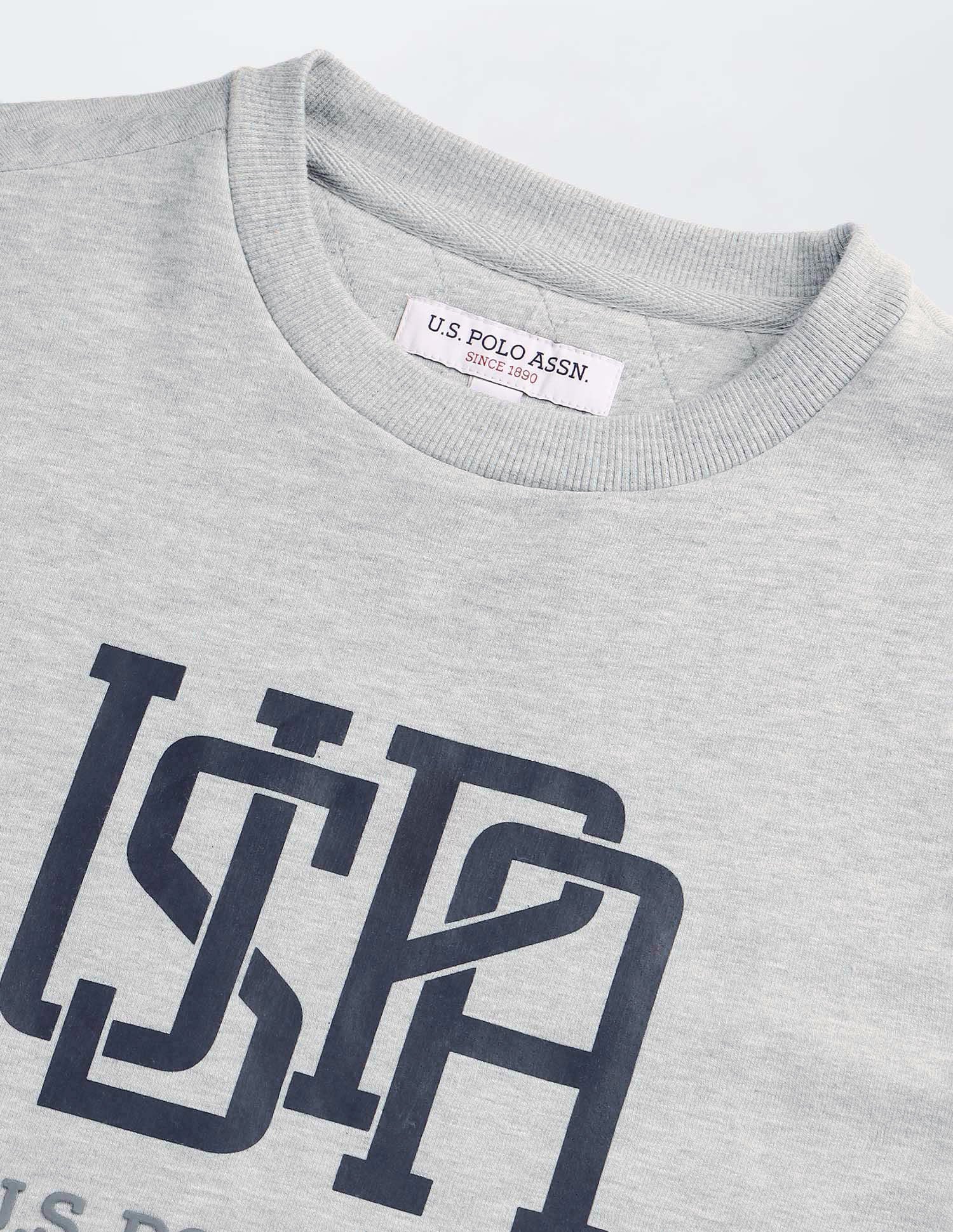 Brand Printed Regular Fit Sweatshirt - Image 8