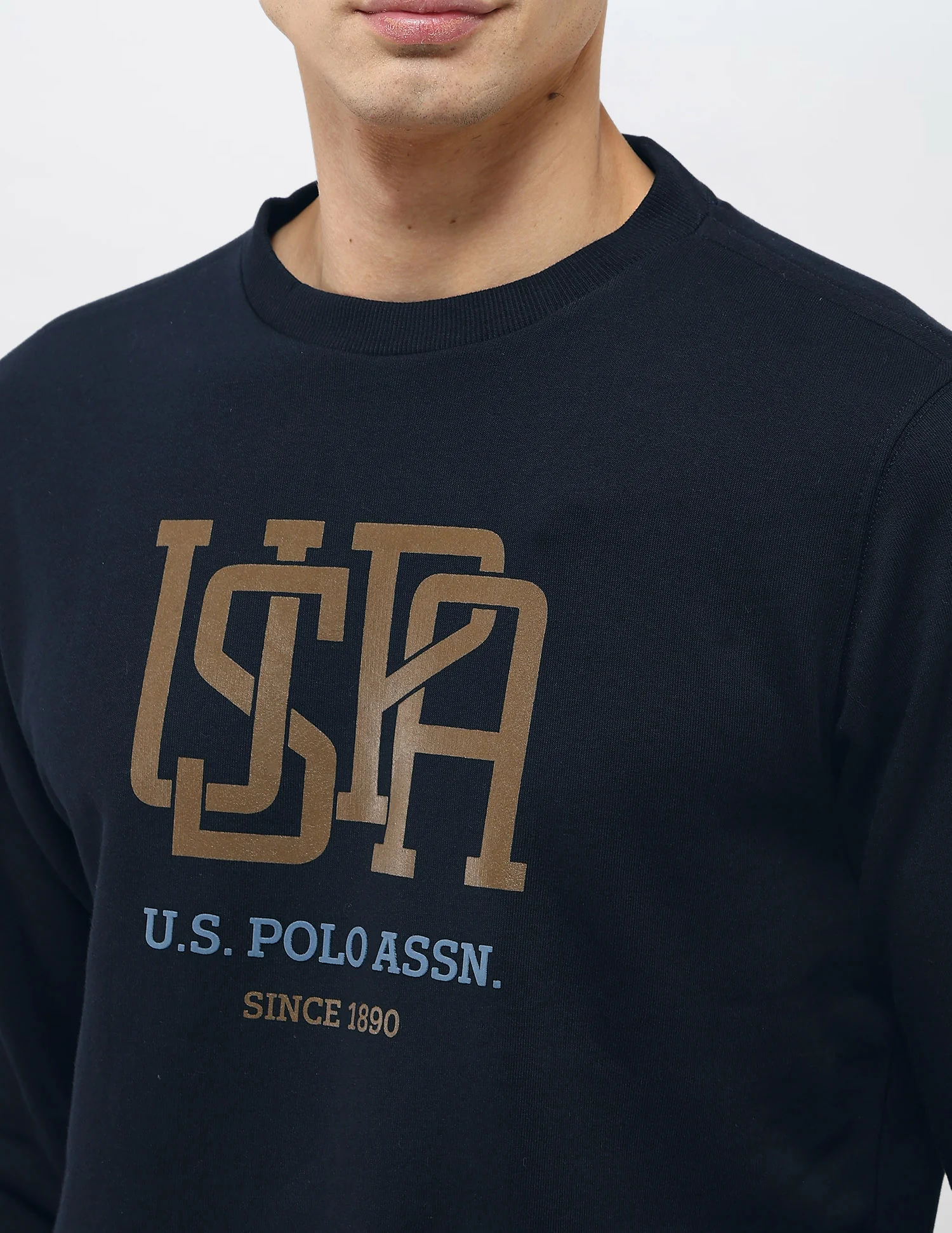 Brand Printed Regular Fit Sweatshirt - Image 7