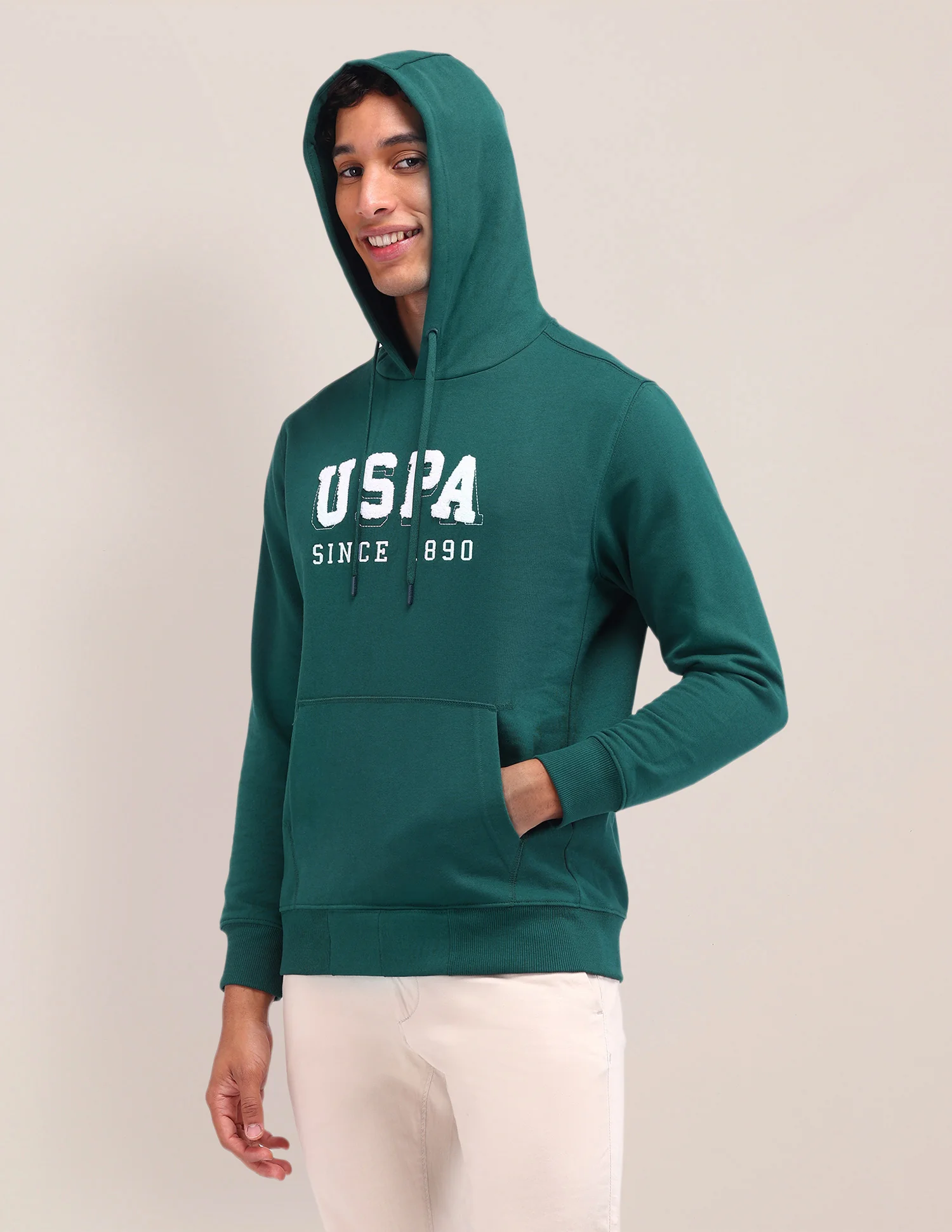 Brand Printed Regular Fit Sweatshirt - Image 4