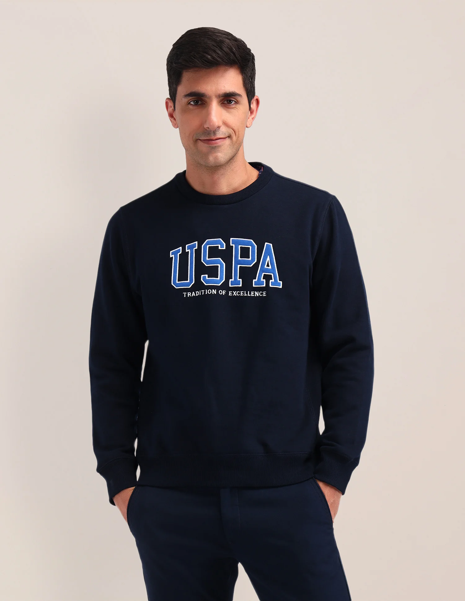 Brand Printed Regular Fit Sweatshirt - Image 6