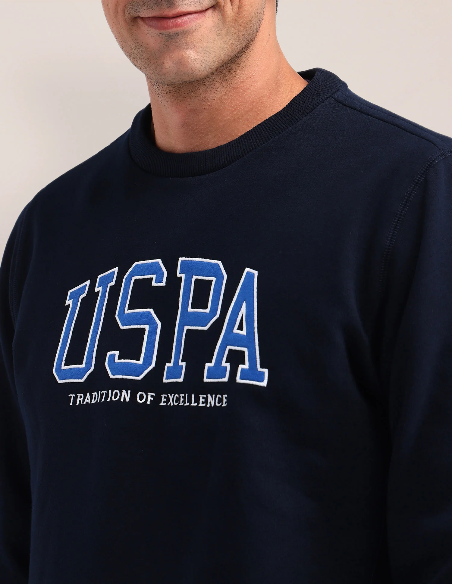 Brand Printed Regular Fit Sweatshirt - Image 7