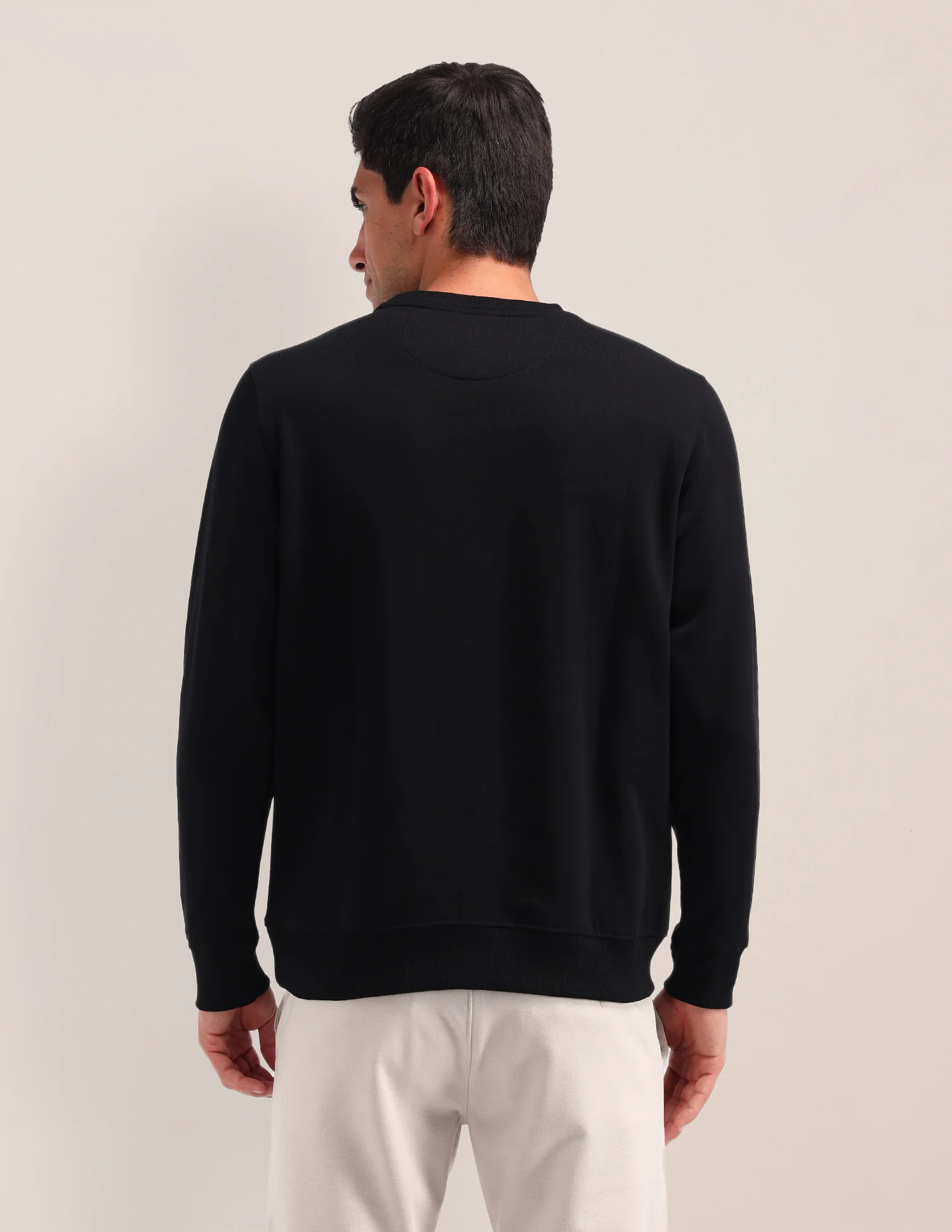 Brand Printed Regular Fit Sweatshirt - Image 5