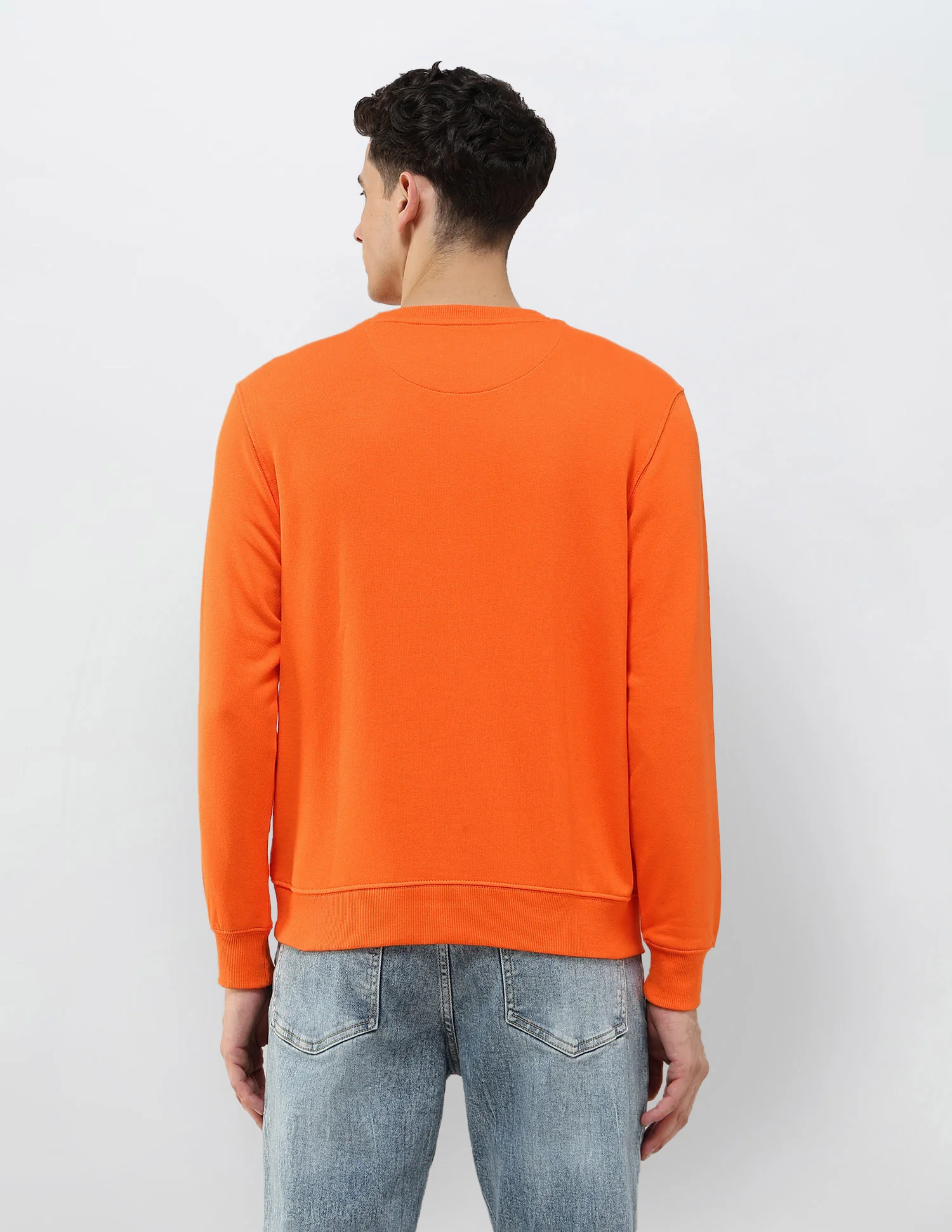 Brand Printed Regular Fit Sweatshirt - Image 5