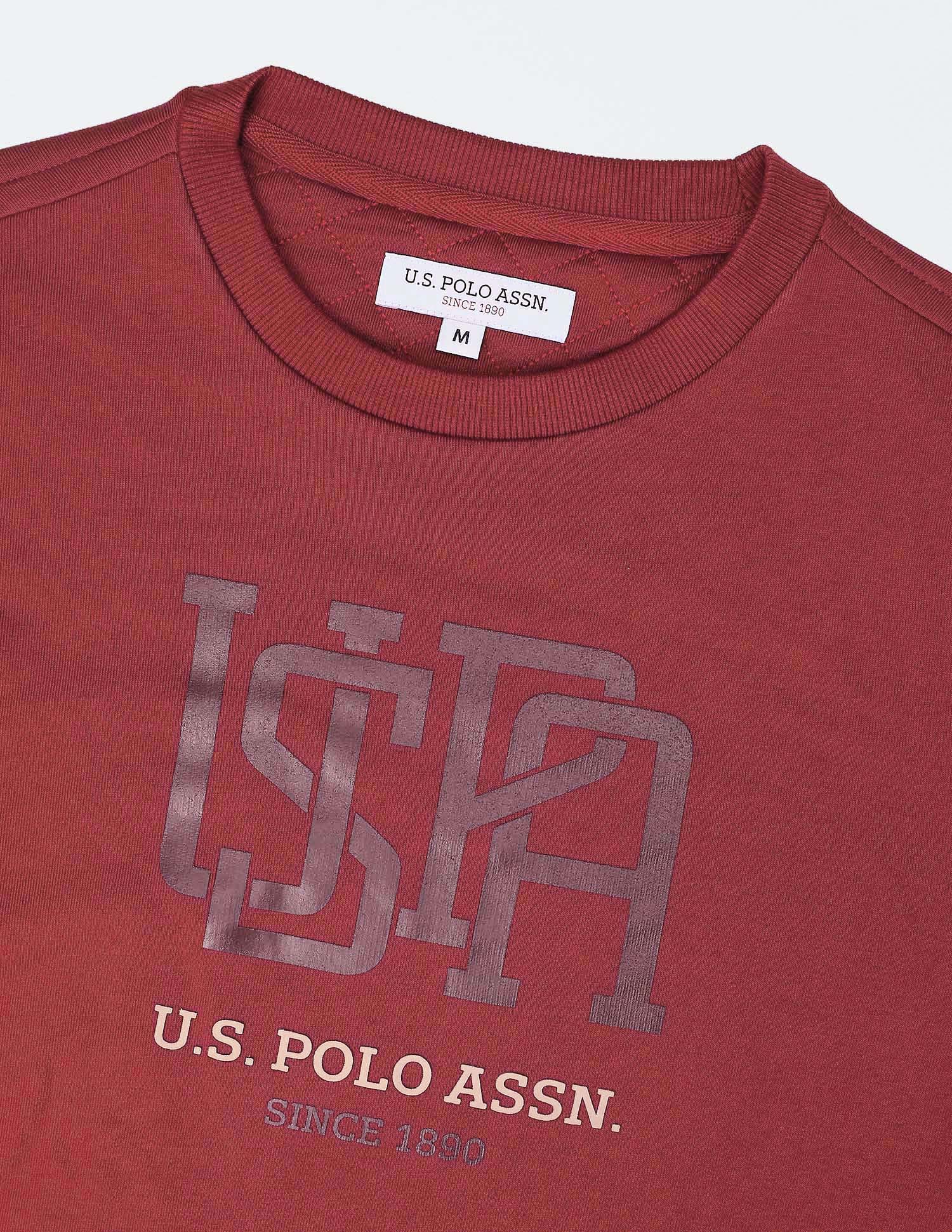 Brand Printed Regular Fit Sweatshirt - Image 2