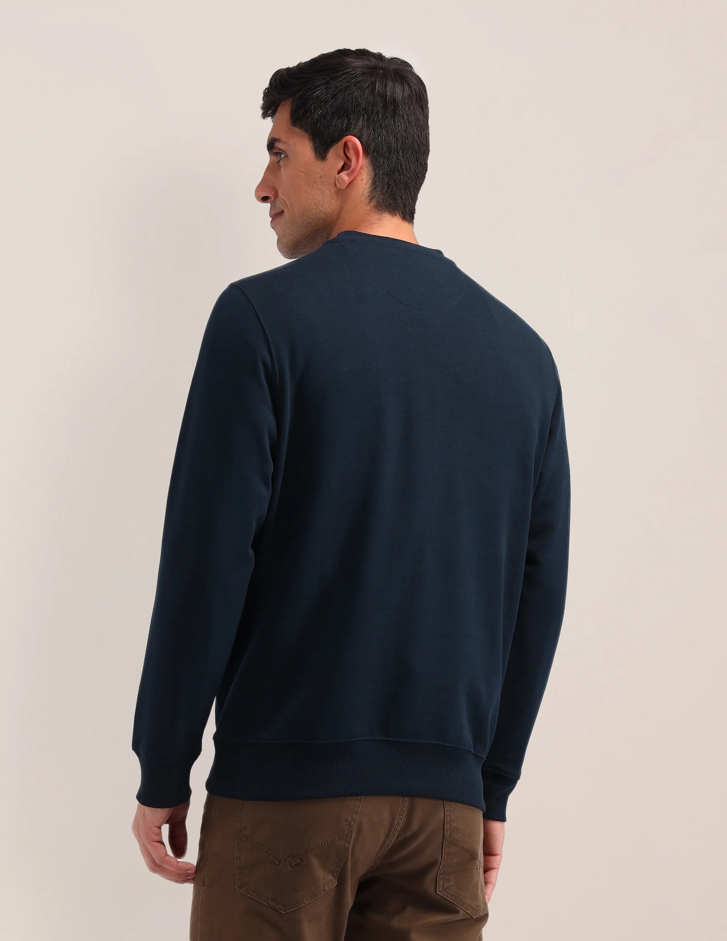 Brand Printed Regular Fit Sweatshirt - Image 5