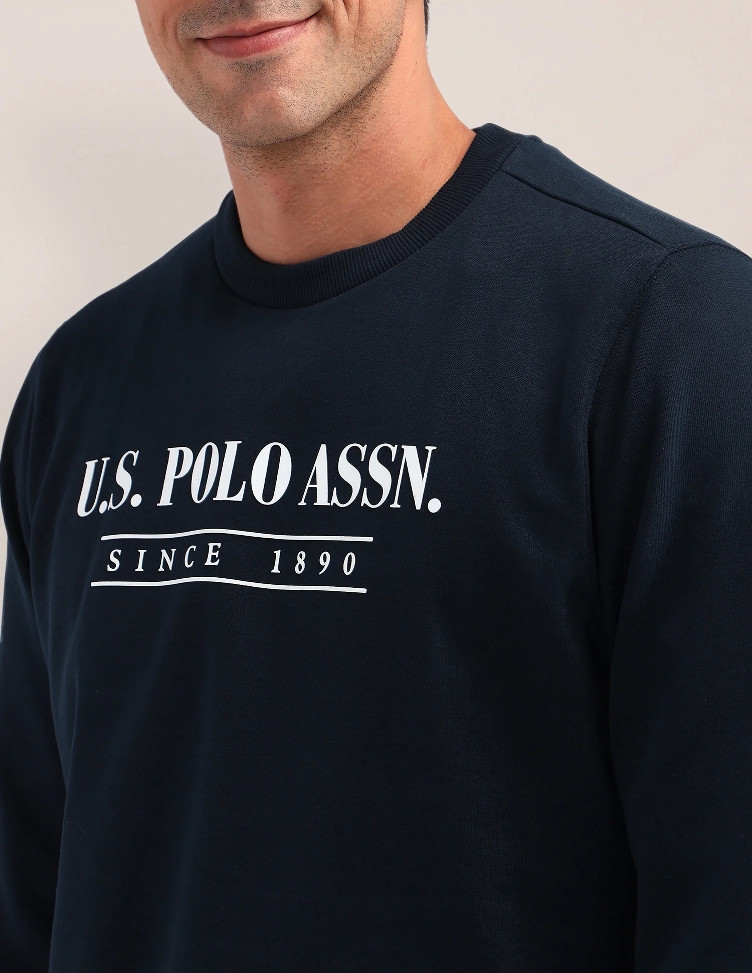 Brand Printed Regular Fit Sweatshirt - Image 7