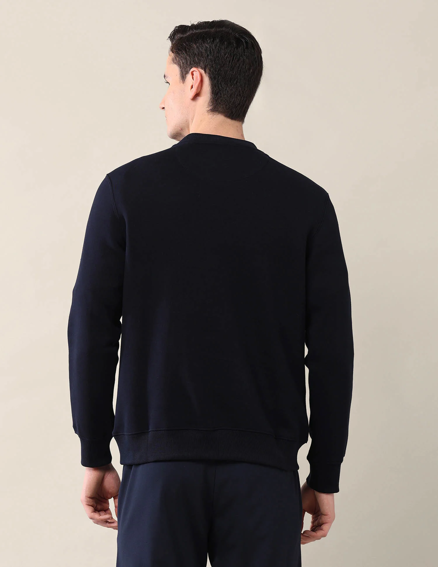 Brand Printed Regular Fit Sweatshirt - Image 5