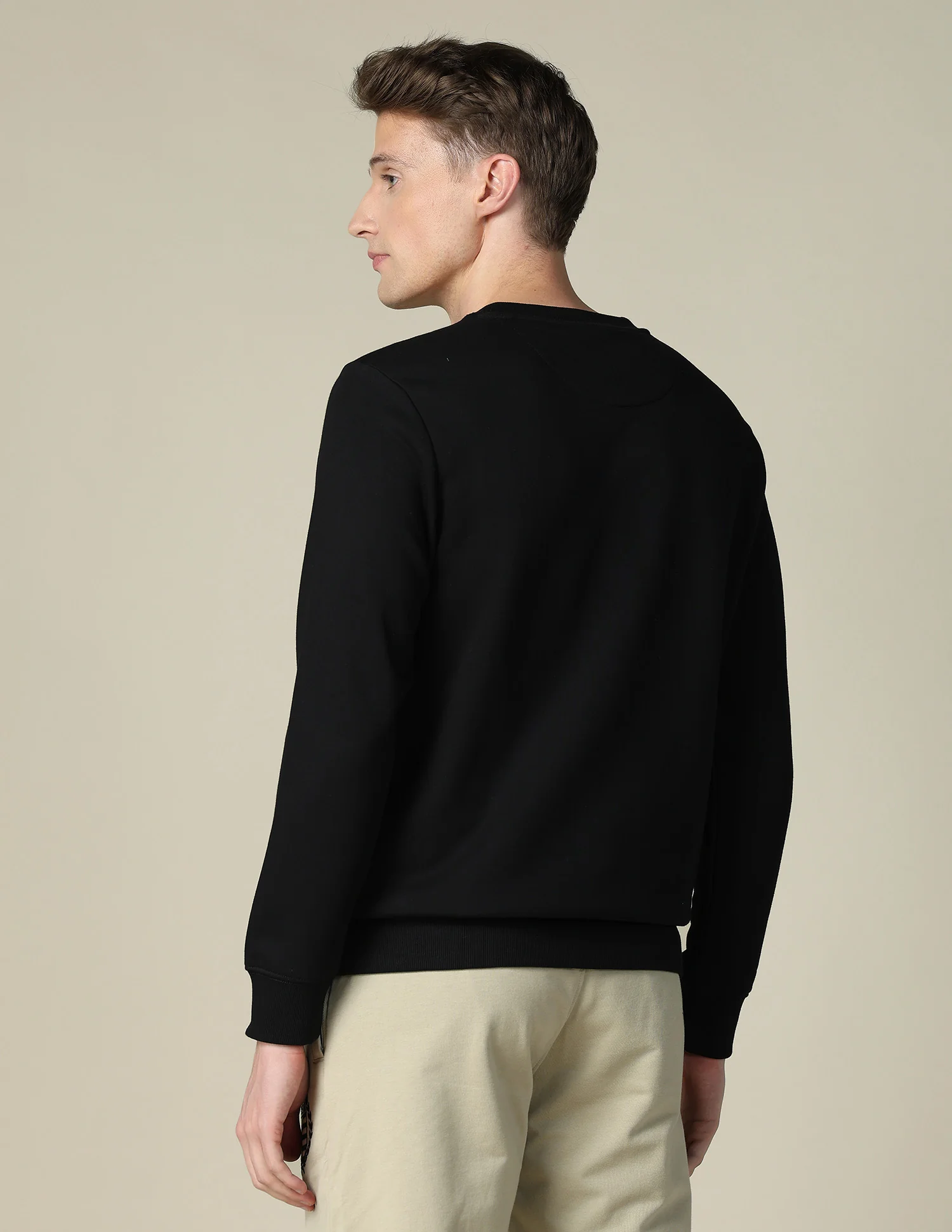 Brand Printed Regular Fit Sweatshirt - Image 5