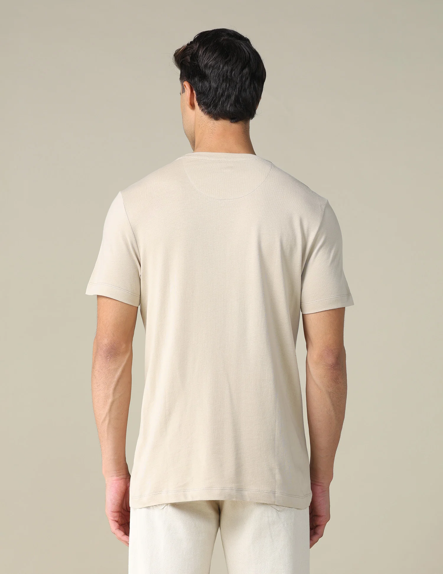 Brand Printed Regular Fit T-shirt - Image 5