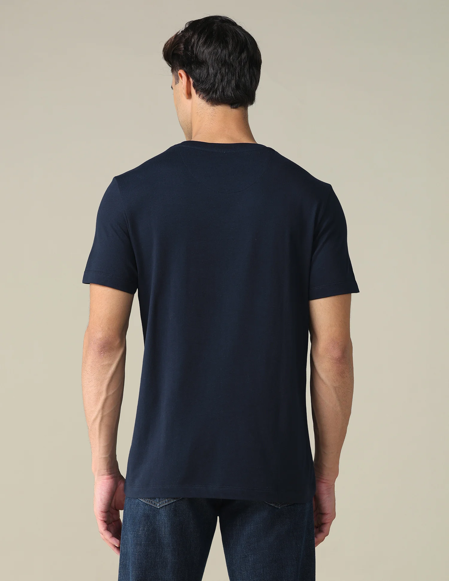 Brand Printed Regular Fit T-shirt - Image 5