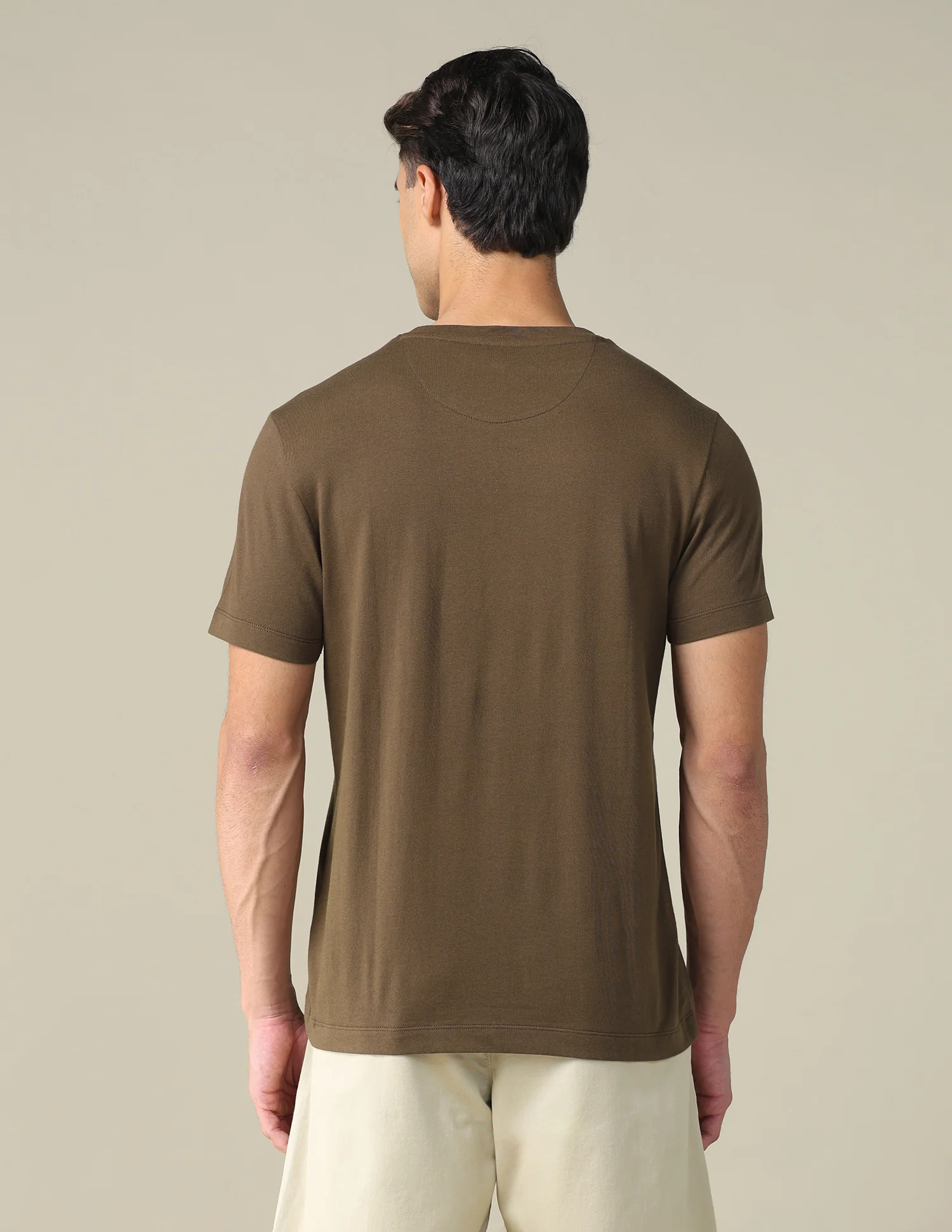 Brand Printed Regular Fit T-shirt - Image 5