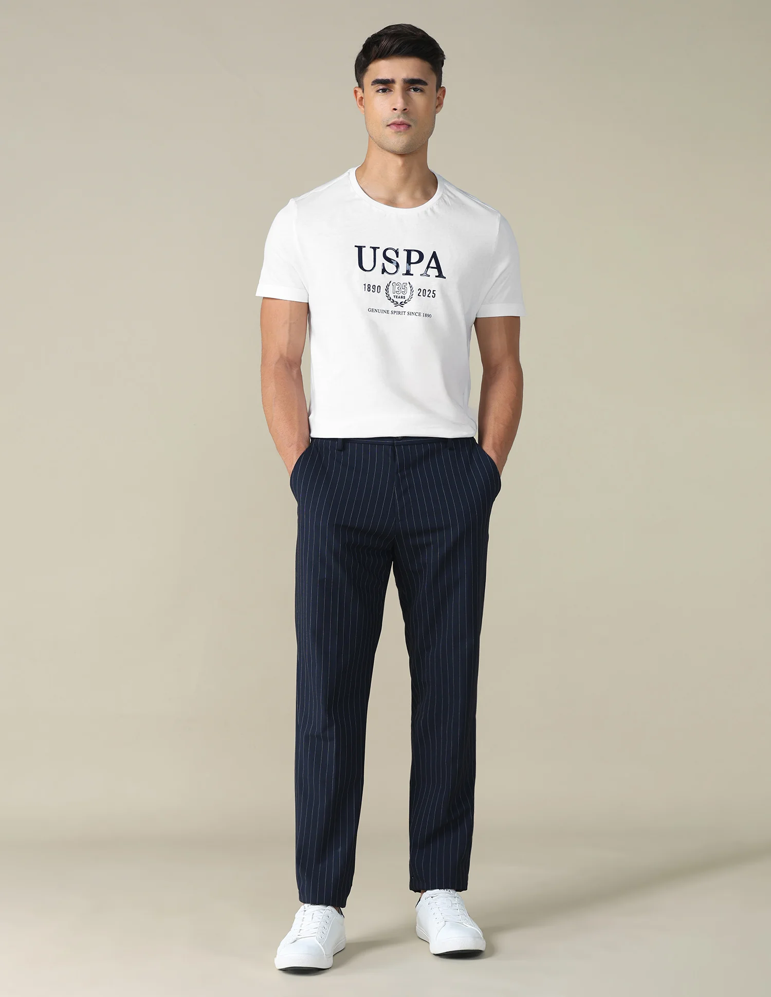 Brand Printed Regular Fit T-shirt - Image 3