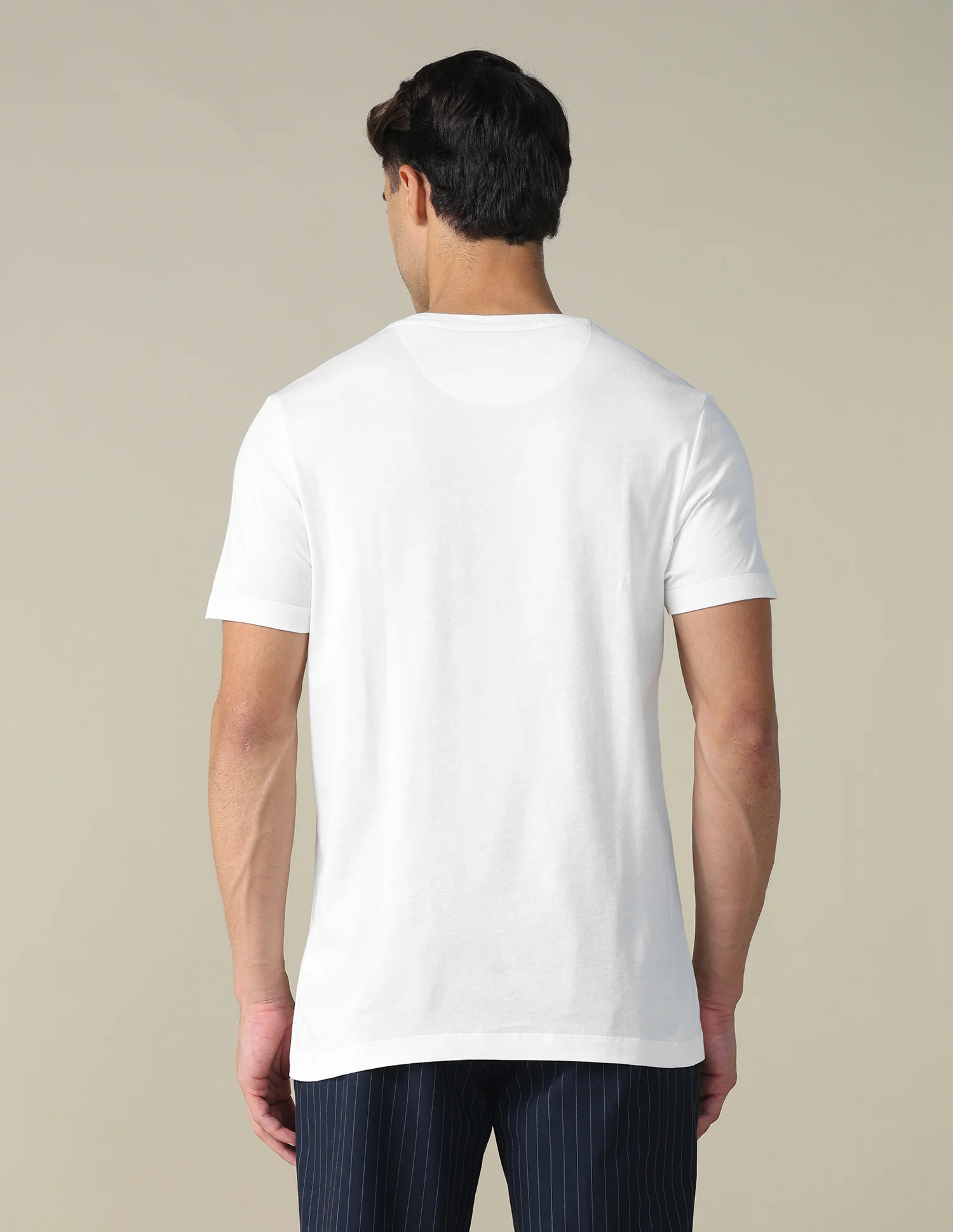 Brand Printed Regular Fit T-shirt - Image 5