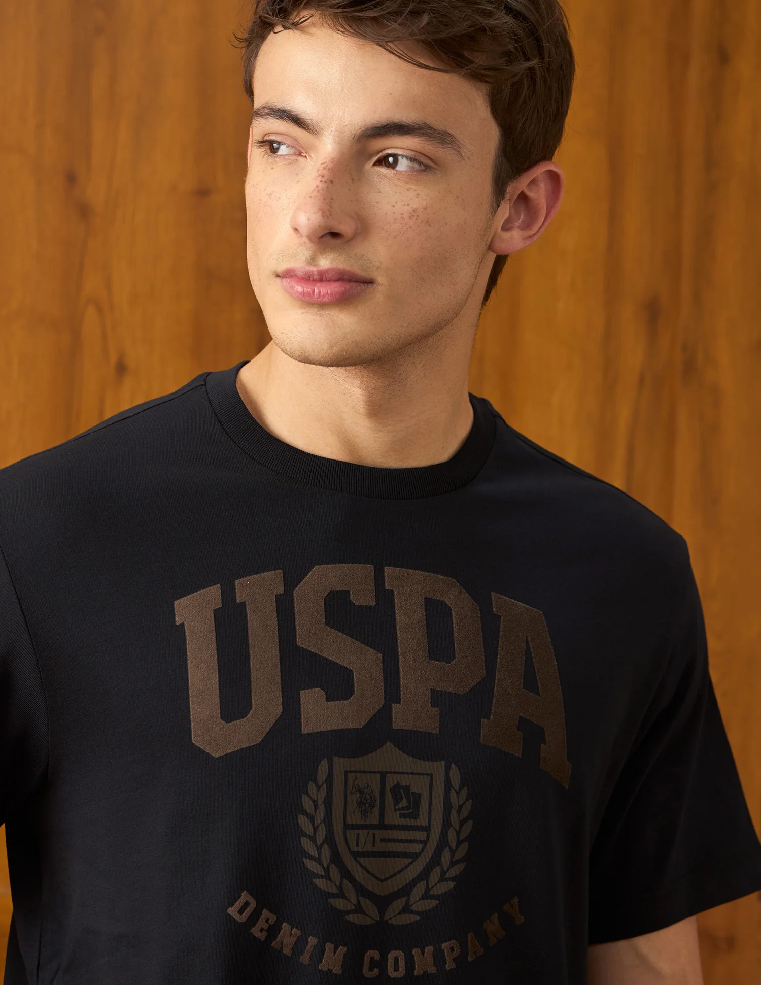 Brand Printed Relaxed Fit T-Shirt - Image 7